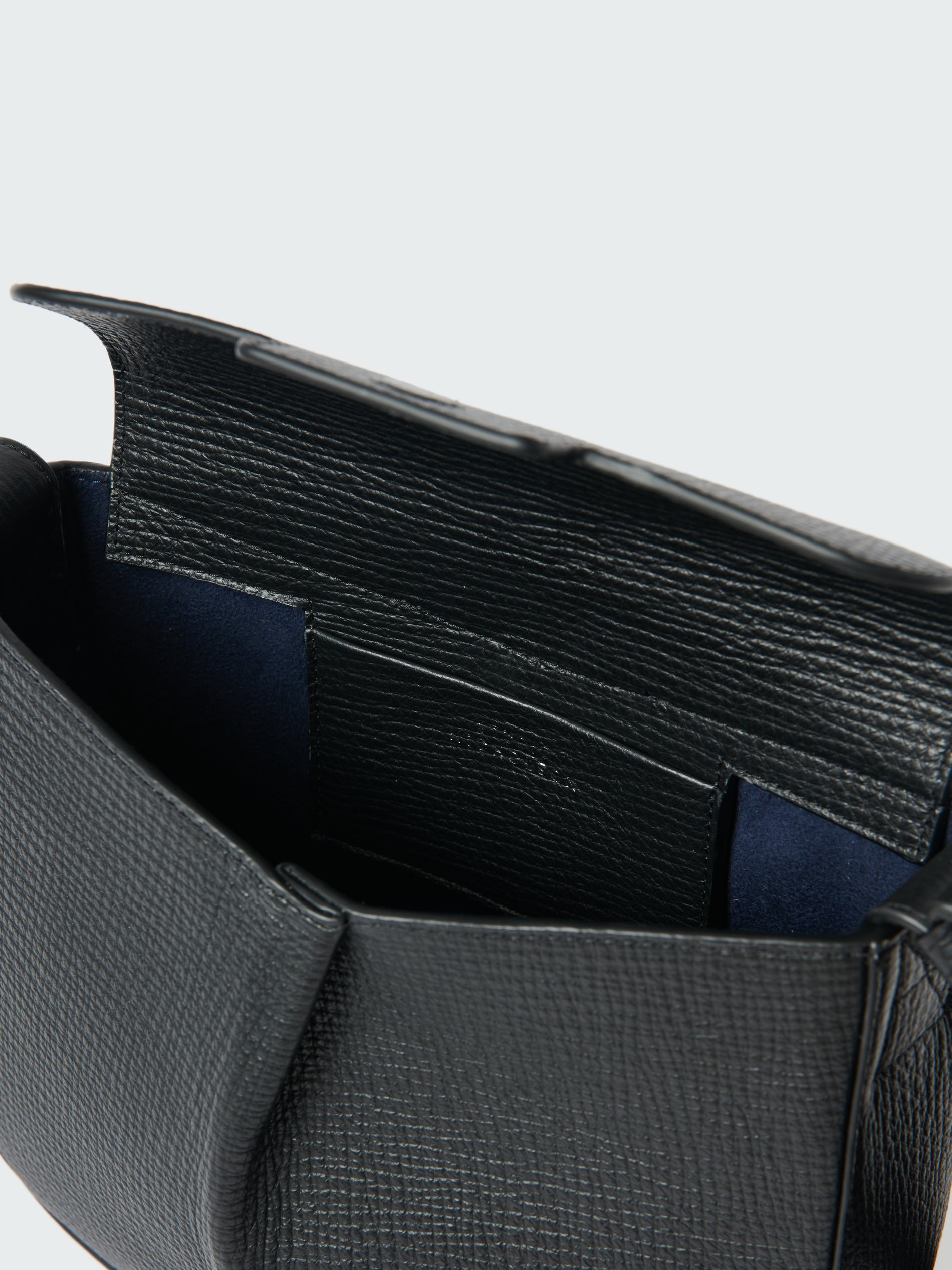 Fortuna Leather Bag in Black - Studio Nicholson