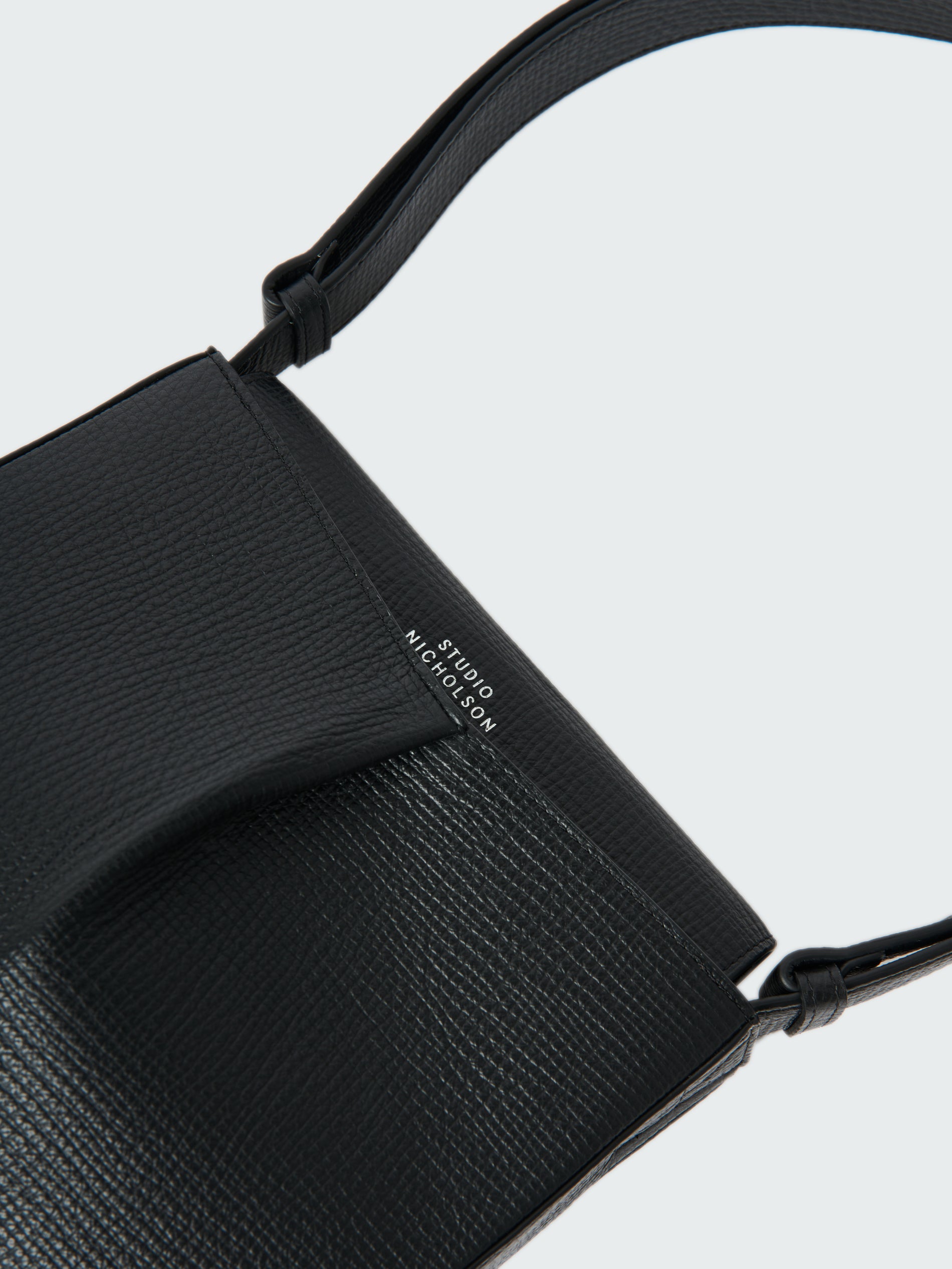 Fortuna Leather Bag in Black - Studio Nicholson