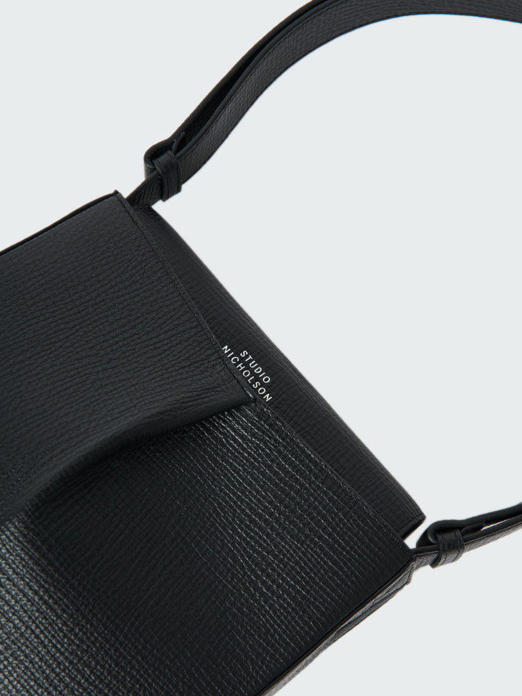 Fortuna Leather Bag in Black