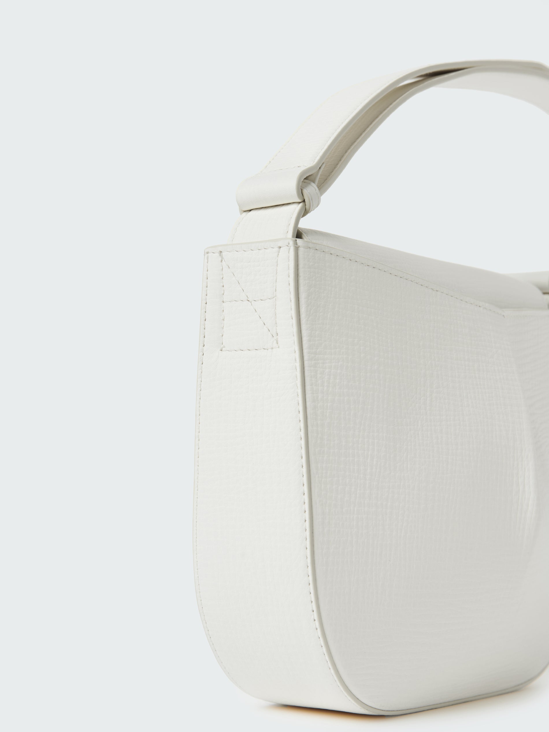 Fortuna Leather Bag in Parchment