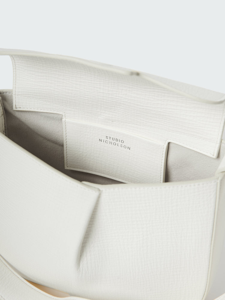 Fortuna Leather Bag in Parchment