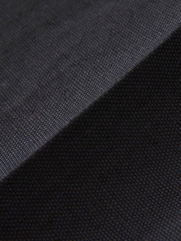 Fowld Linen Short in Darkest Navy