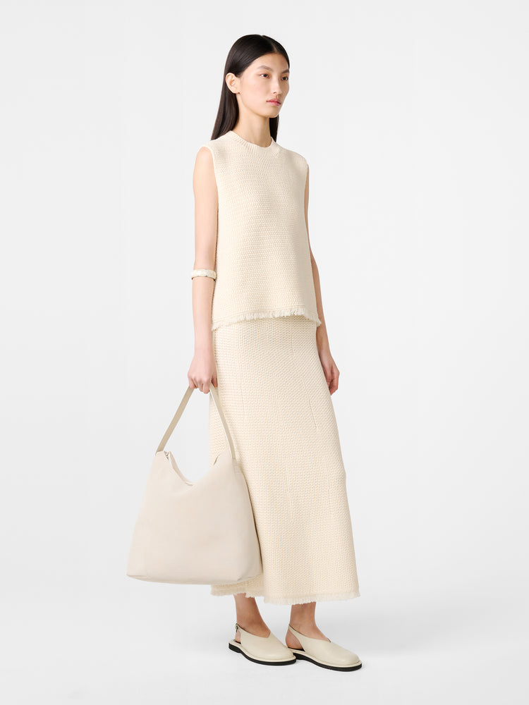Fray Knit in Cream