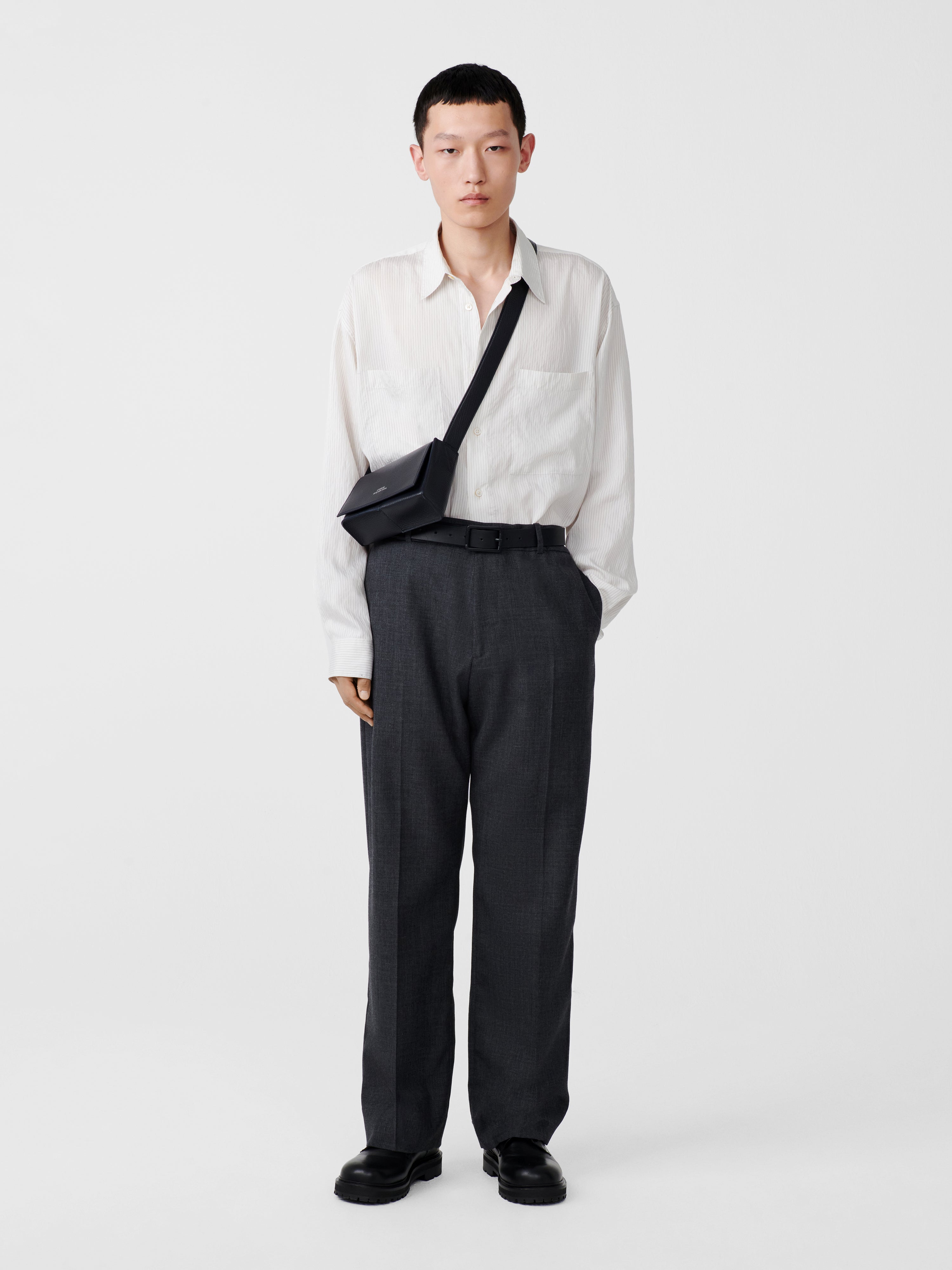 パンツ STUDIO NICHOLSON SUMMER WOOL PANTS FREEWAYSNM-1224LWTROPICALWOOL4