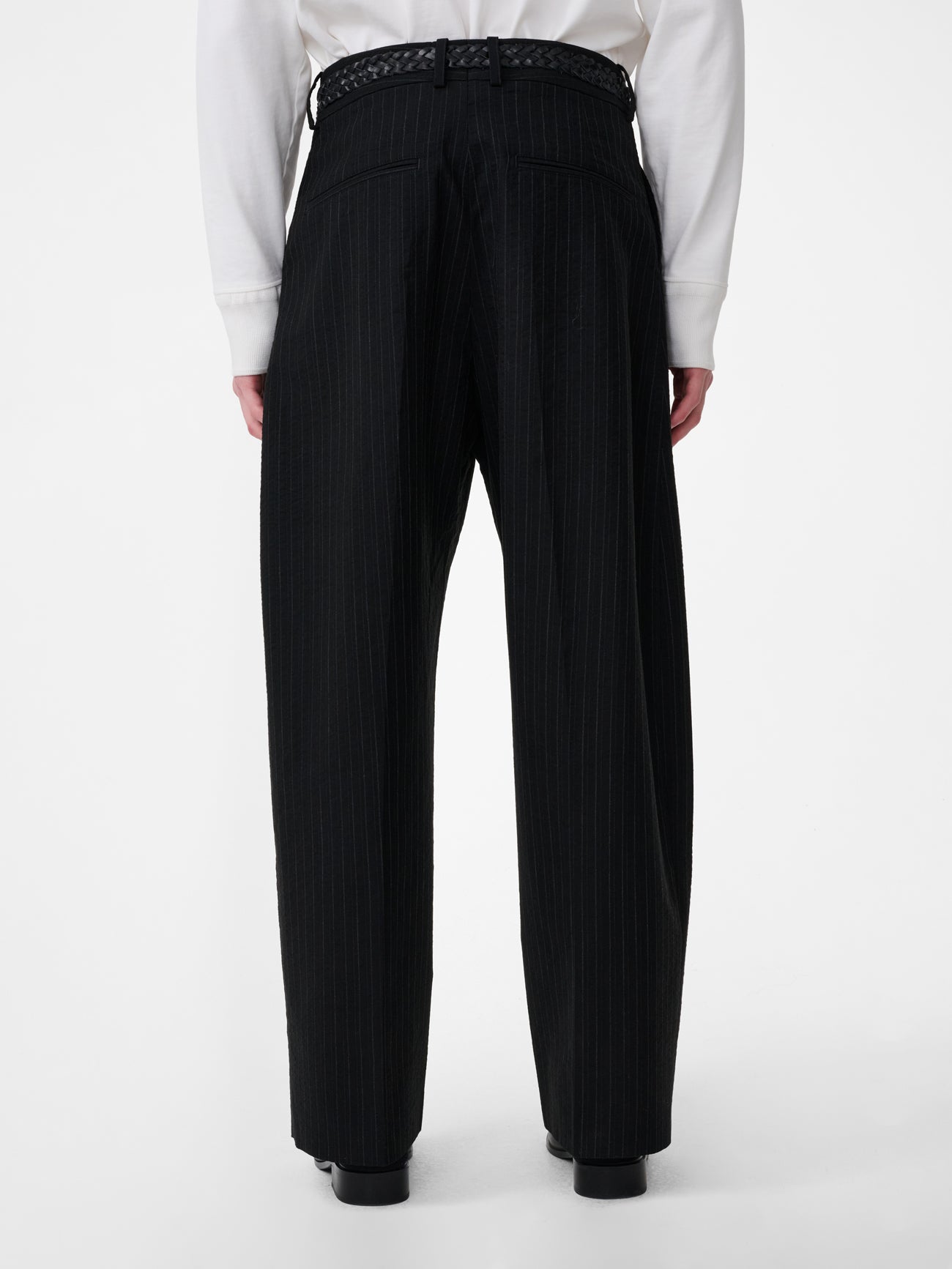 Fume Tailored Pant in Black Stripe