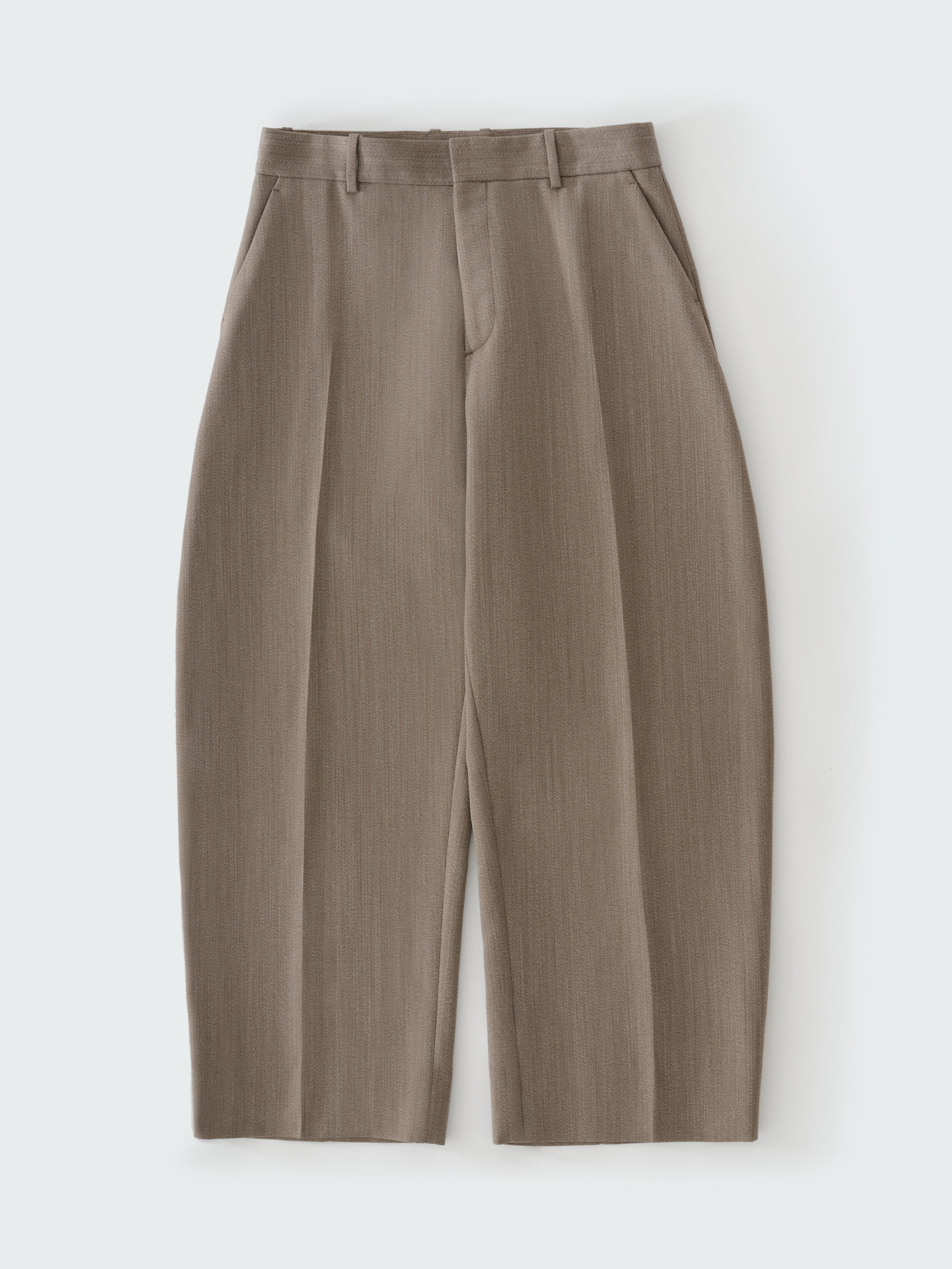 Fume Tailored Pant in Bark Melange