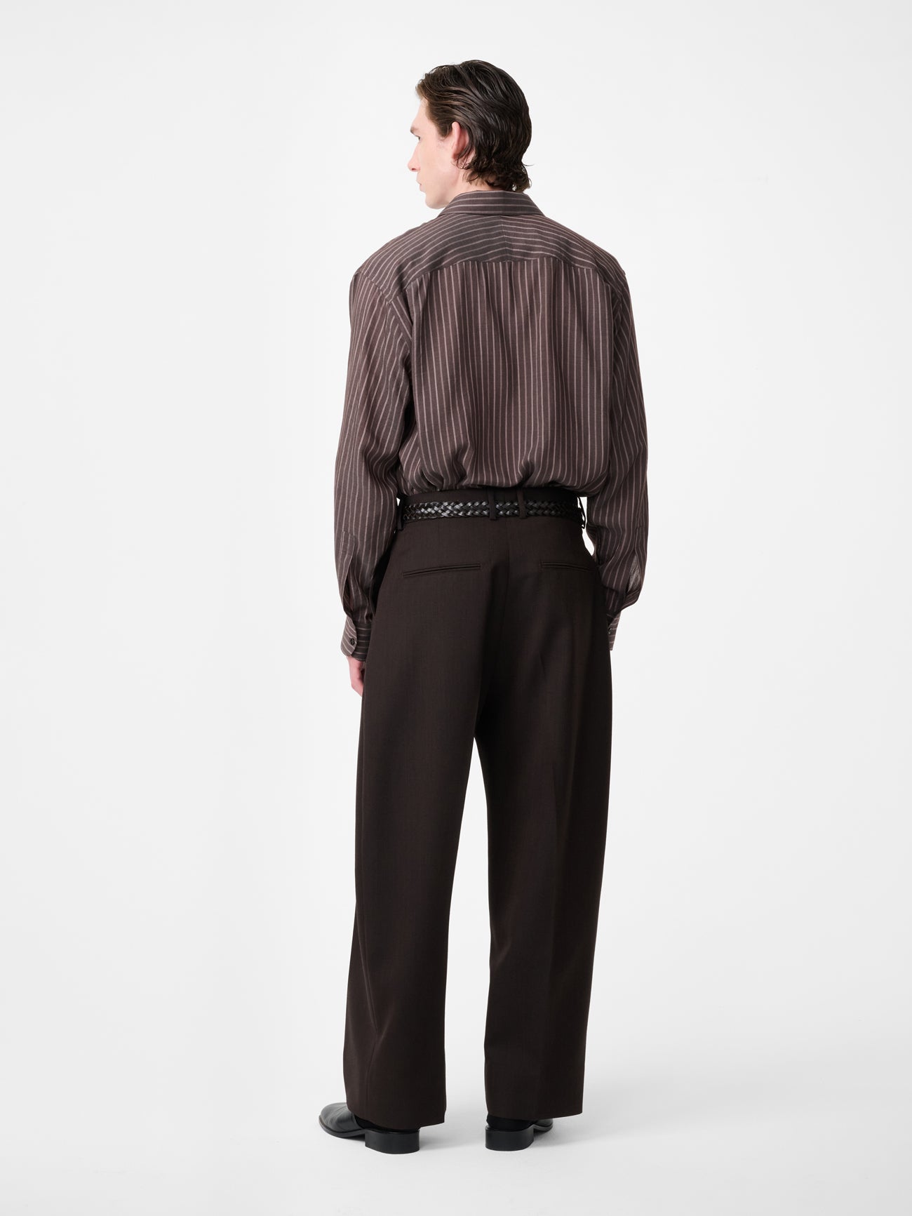 Fume Tailored Pant in Coffee