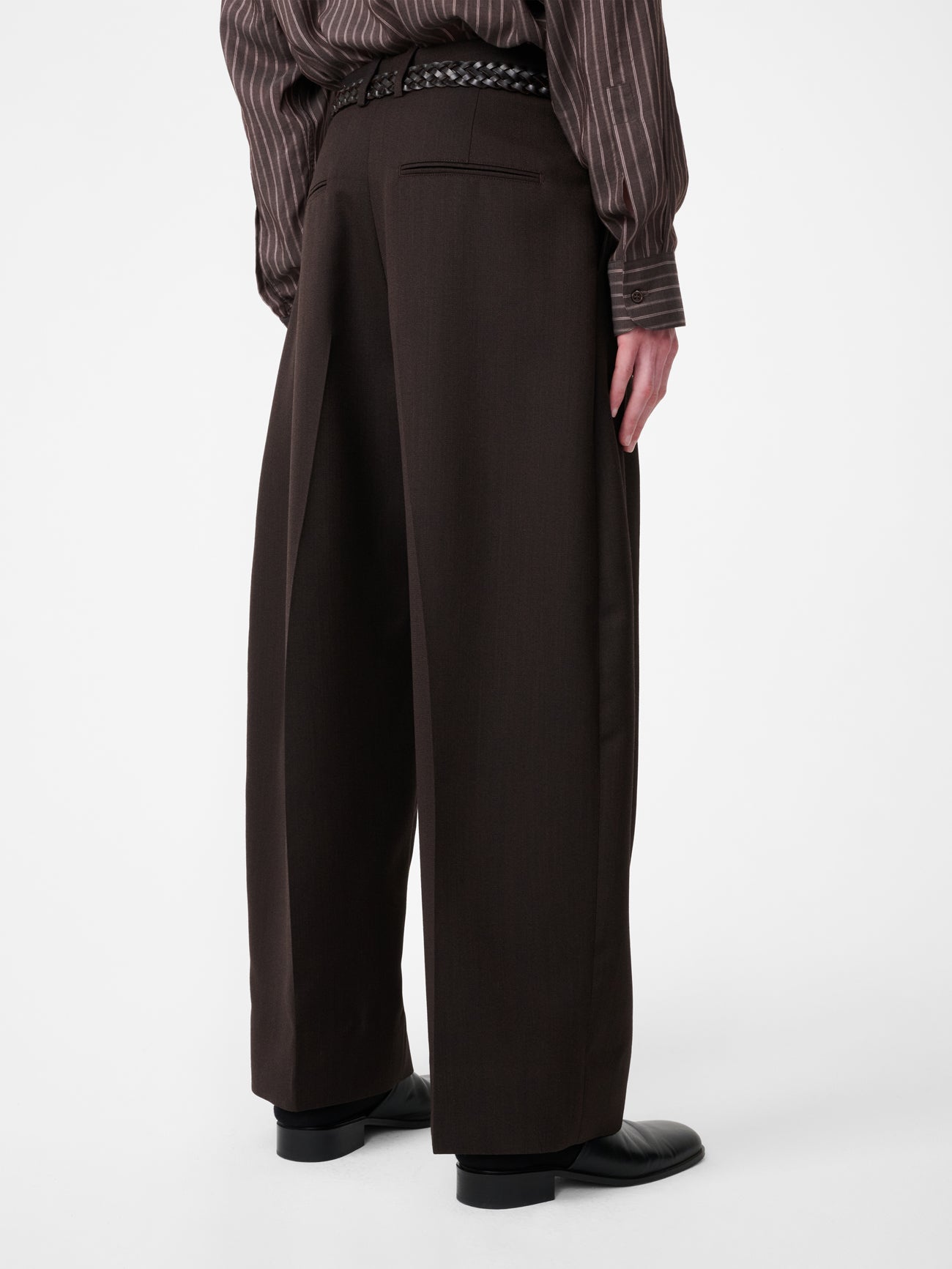 Fume Tailored Pant in Coffee