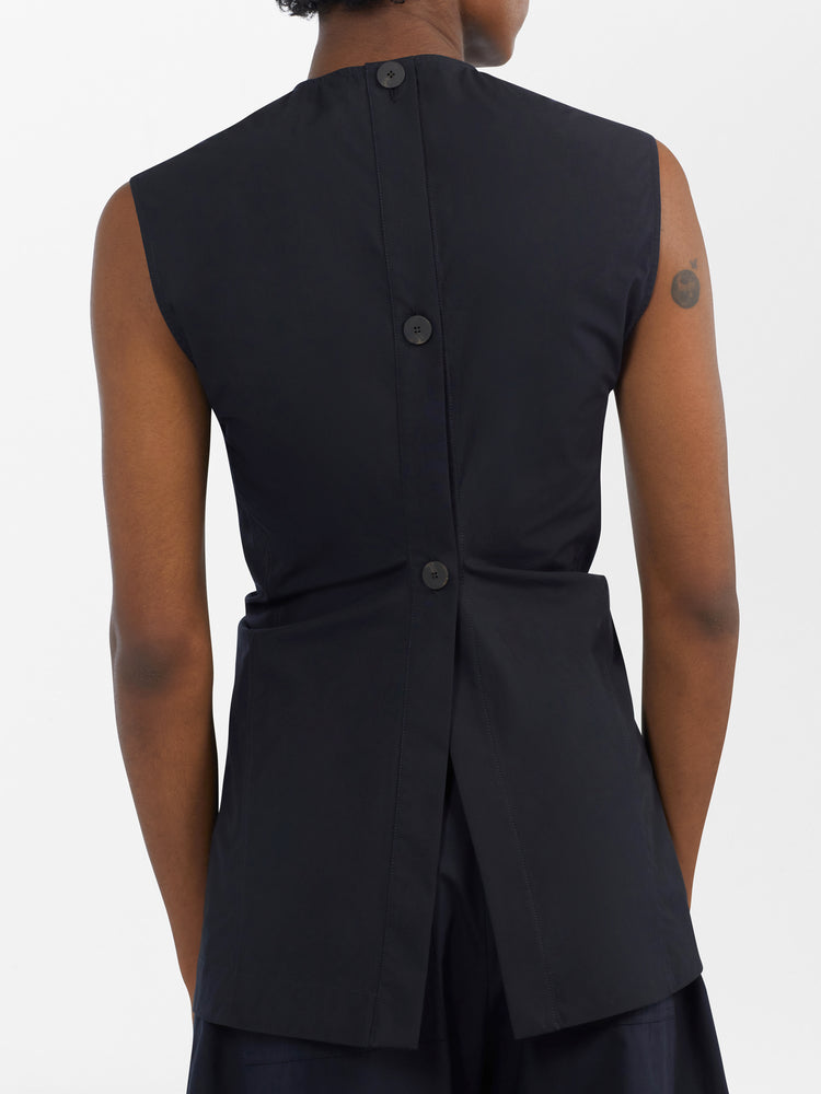 Garda Top in Darkest Navy