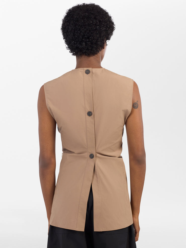 Garda Top in Nutmeg