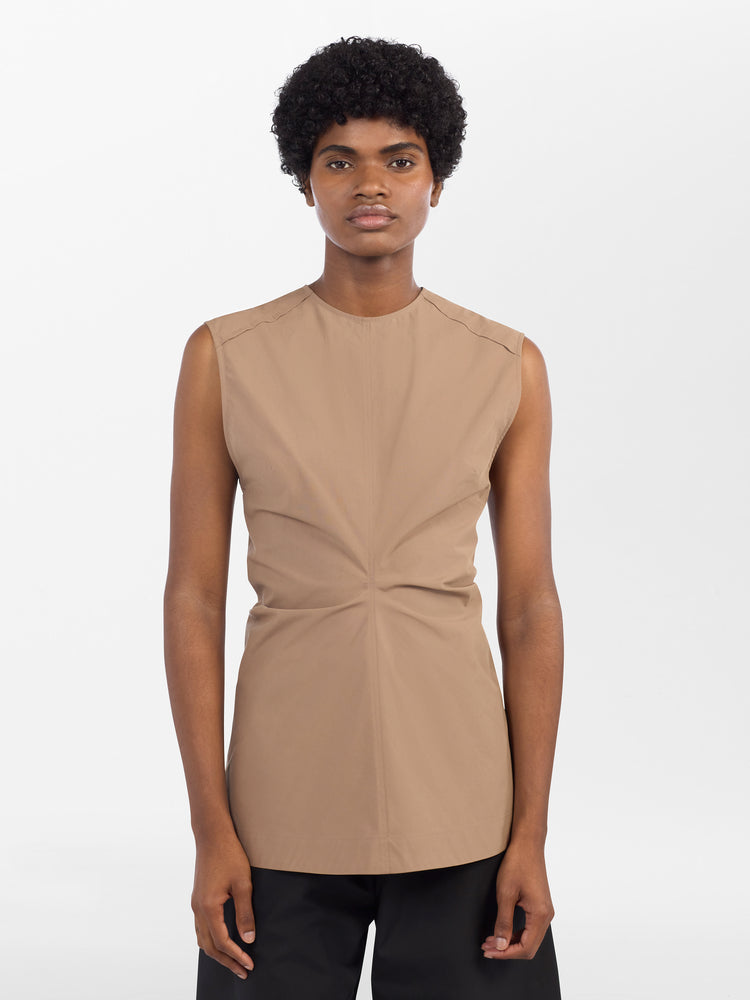 Garda Top in Nutmeg