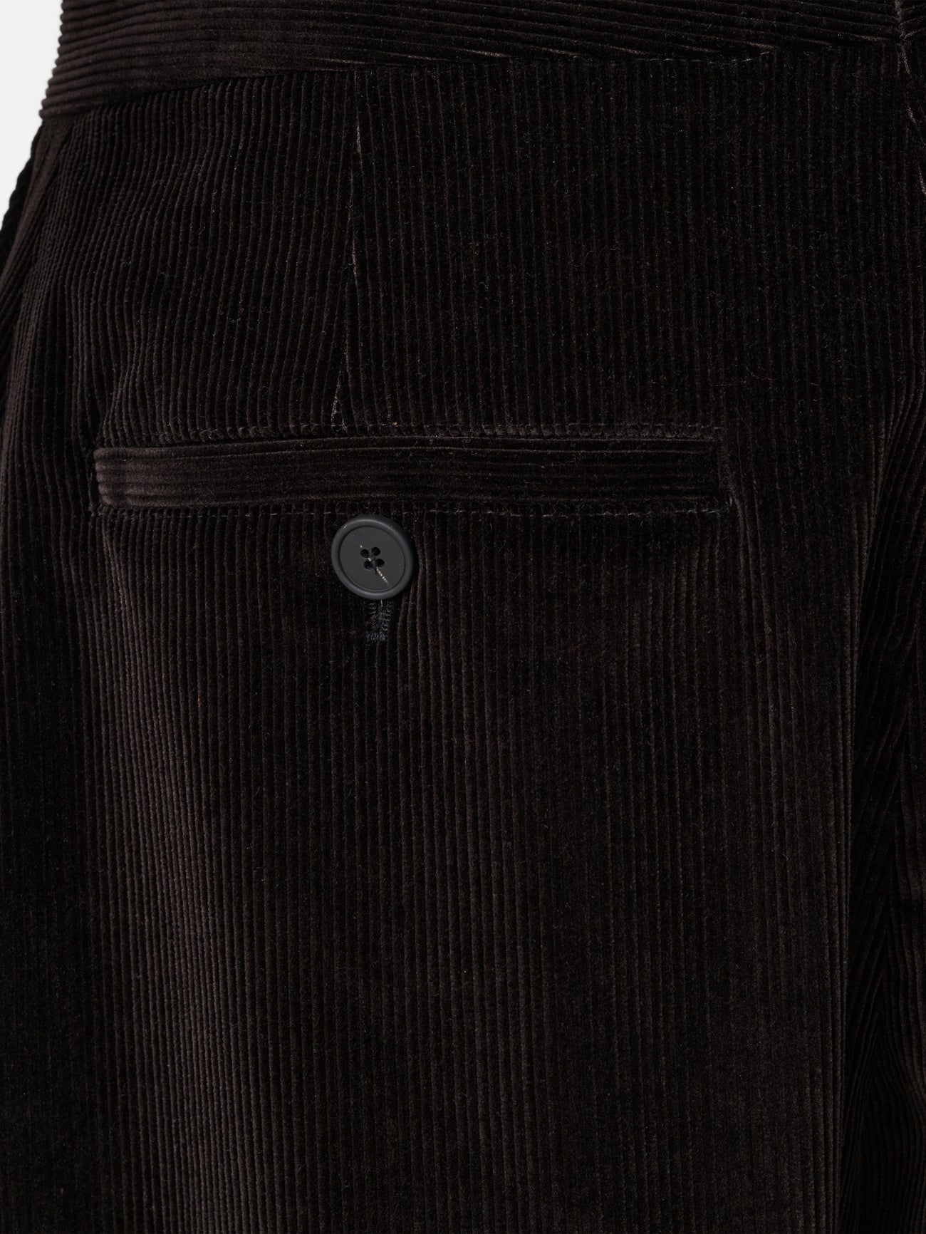 Grange Corduroy Wide Leg Pant in Espresso