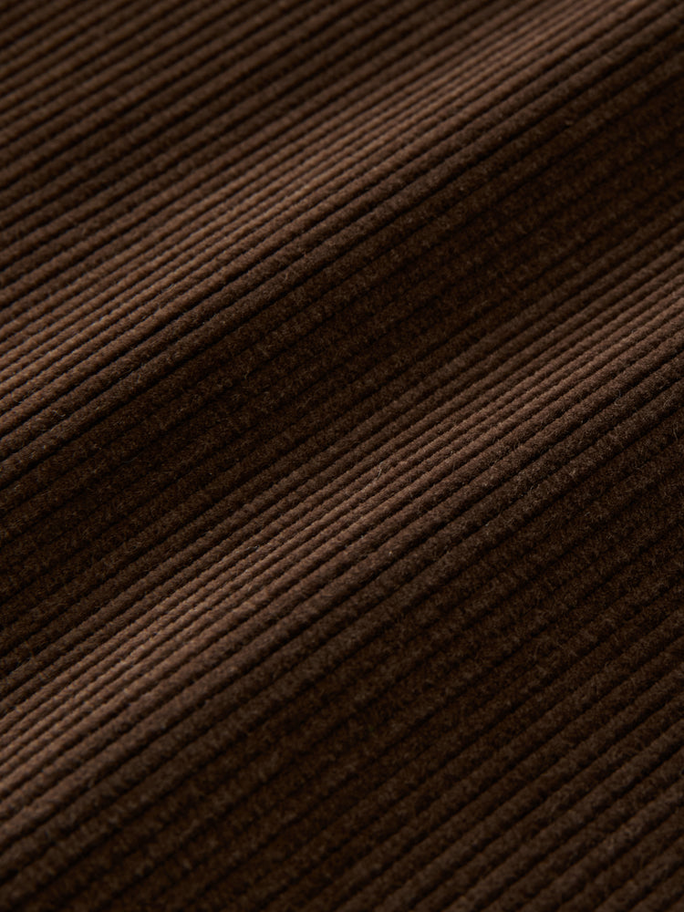 Grange Corduroy Wide Leg Pant in Espresso