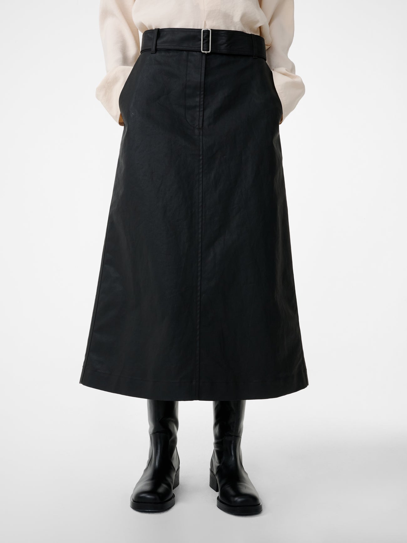 Grasse Skirt in Coal