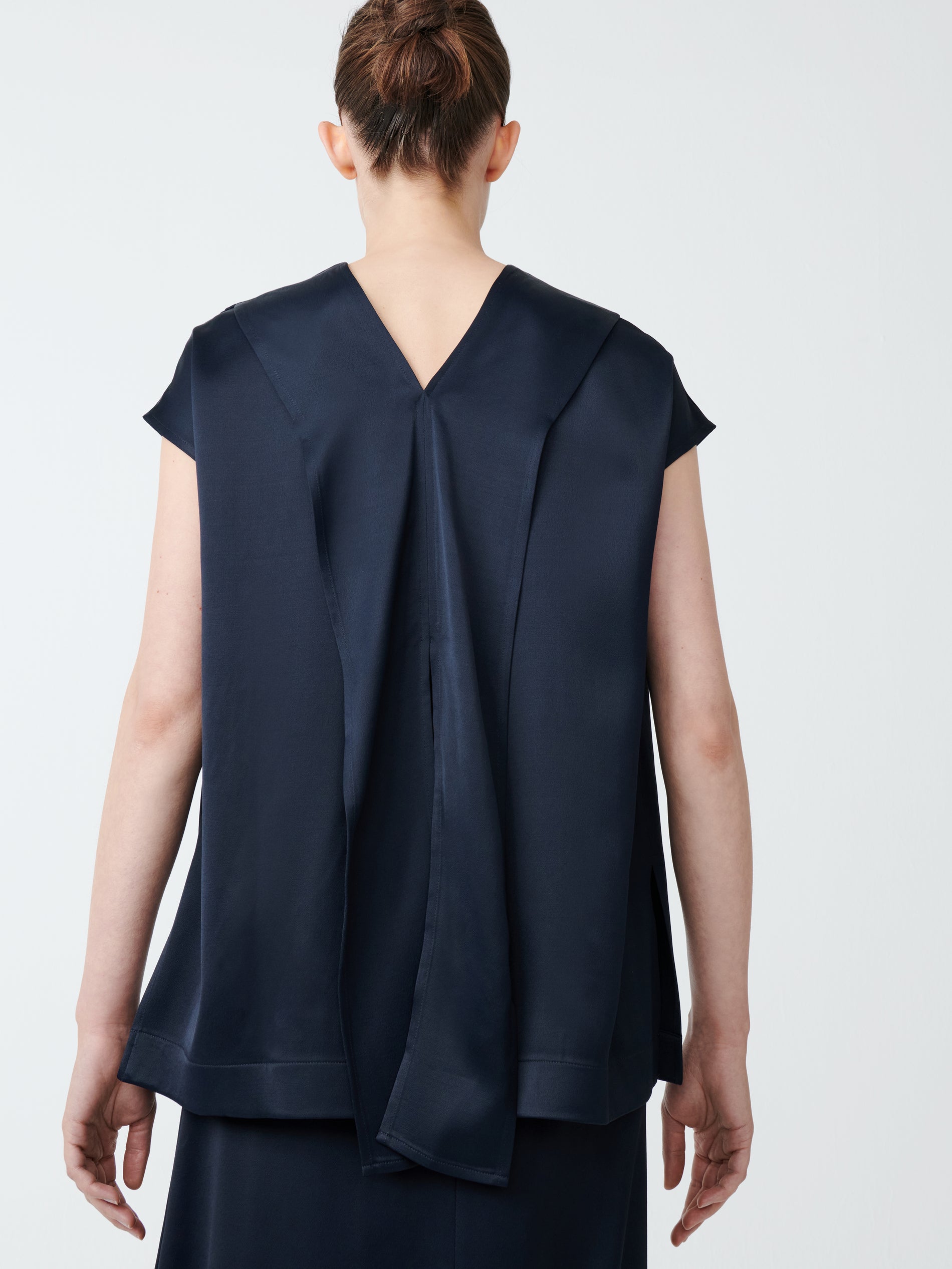 Greer Top in Black Ink - Studio Nicholson