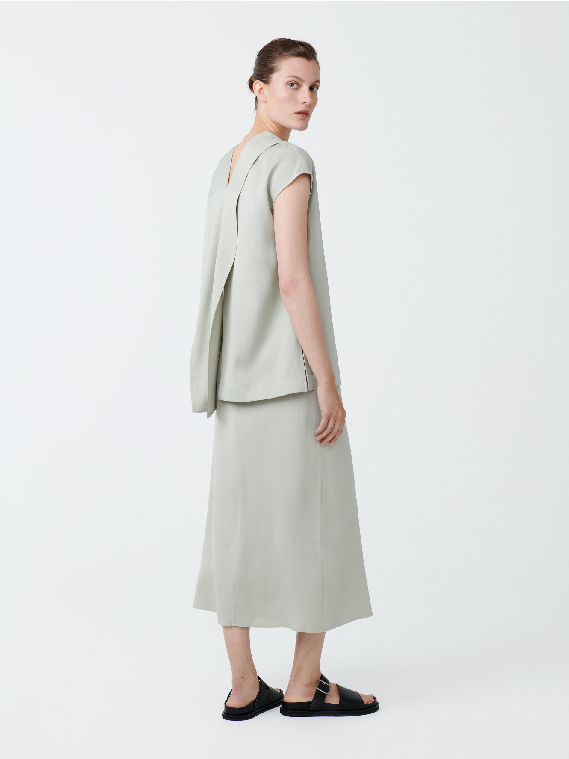 Greer Top in Dove - Studio Nicholson