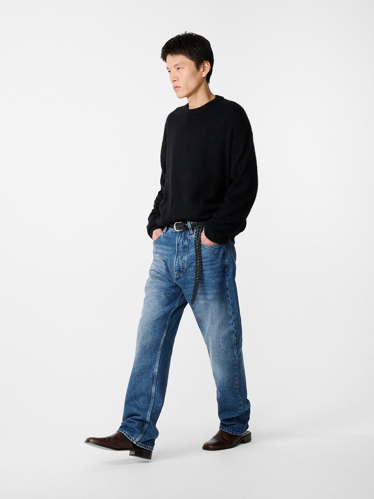 Gulf Knit in Black - Studio Nicholson