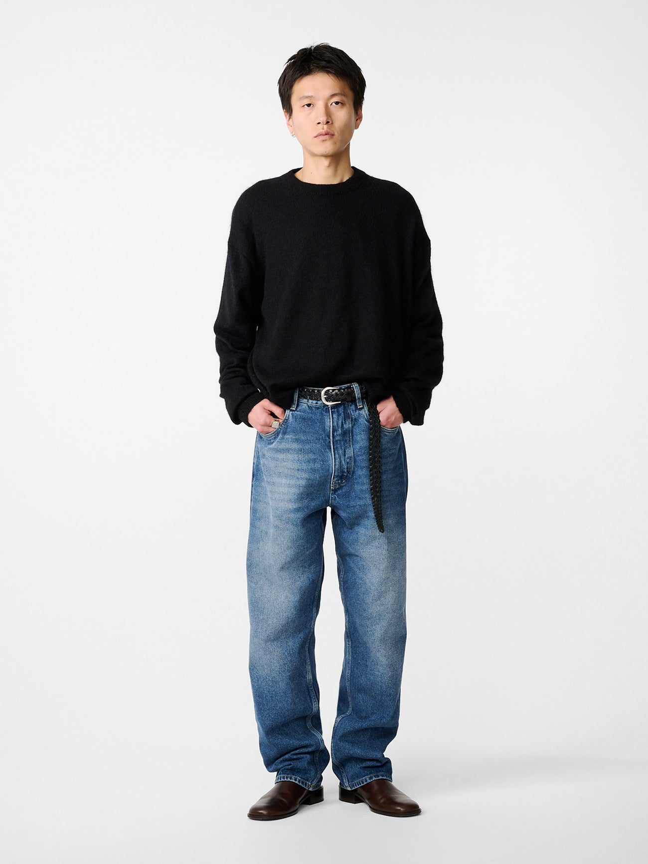 Gulf Knit in Black - Studio Nicholson