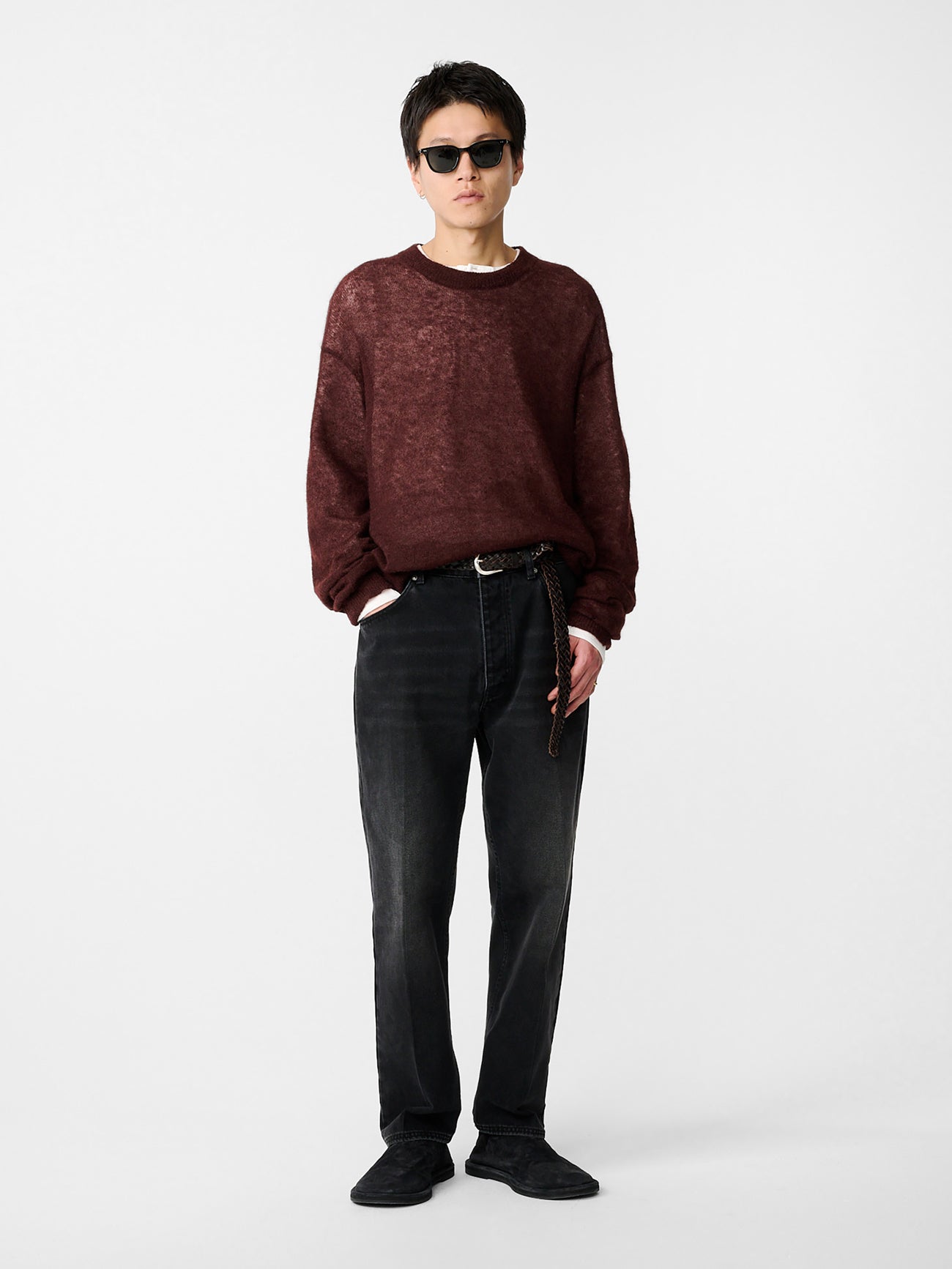 Gulf Knit in Mulberry – Studio Nicholson