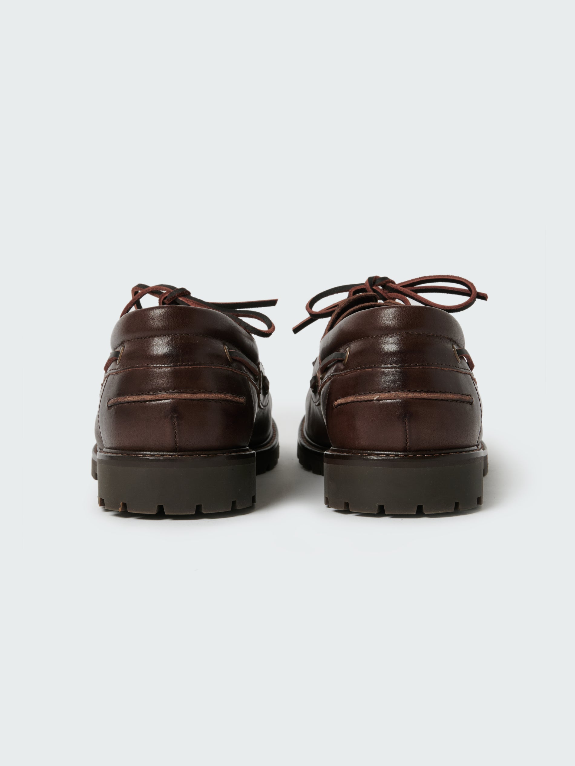 Guston Leather Shoe in Cocoa