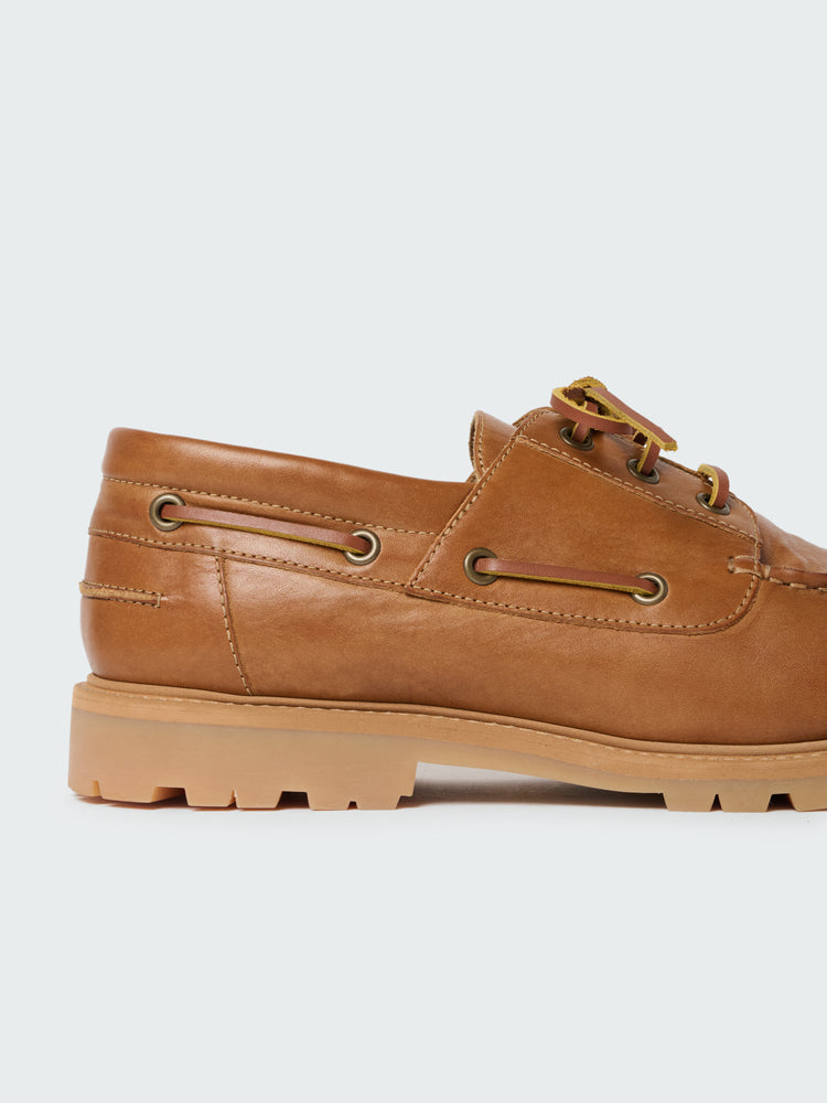 Guston Leather Shoe in Sand - Studio Nicholson