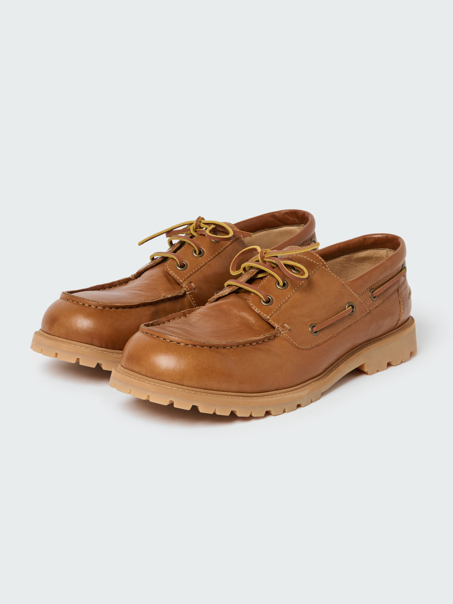 Guston Leather Shoe in Sand - Studio Nicholson