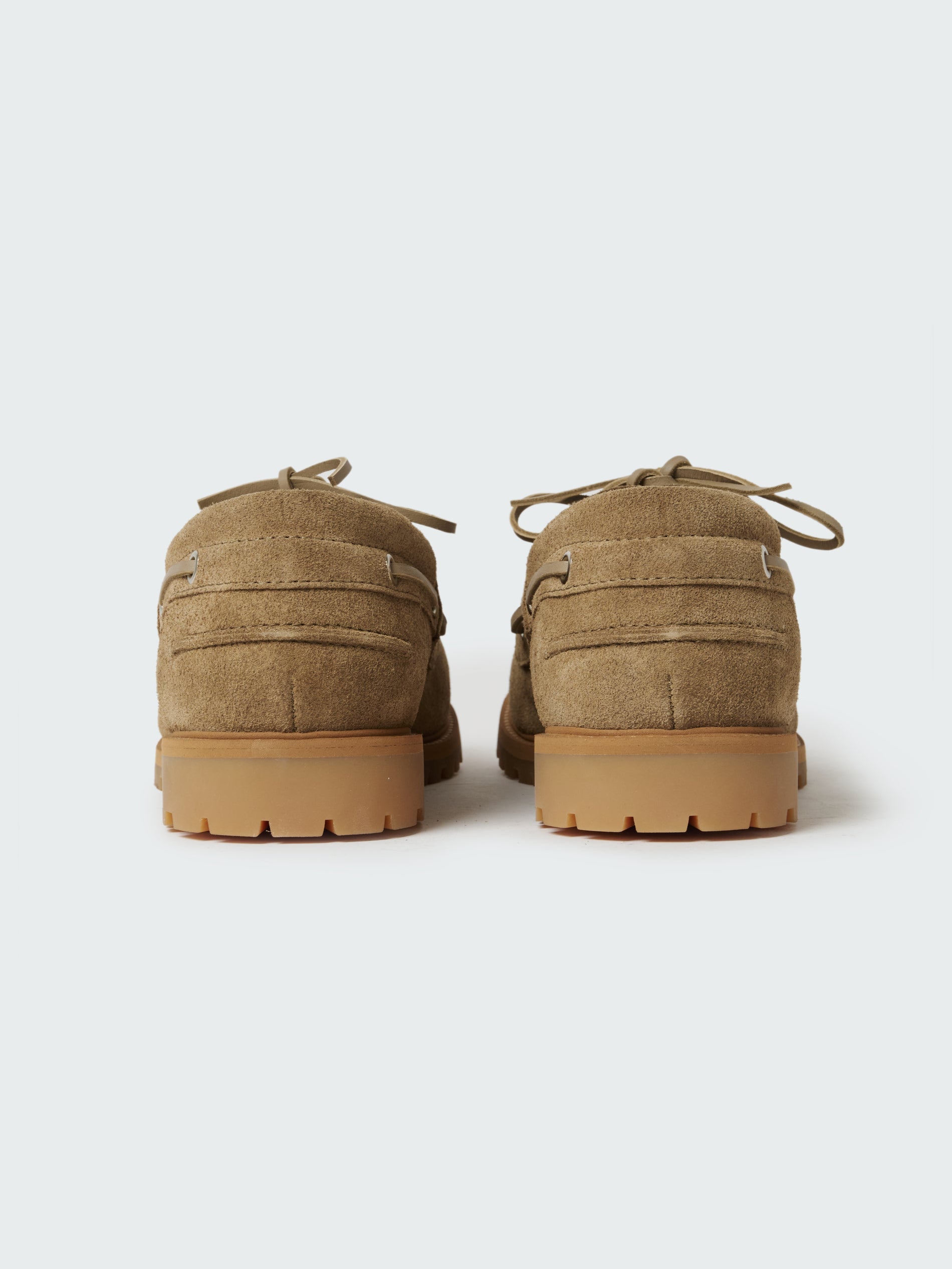 Guston Suede Shoe in Taupe