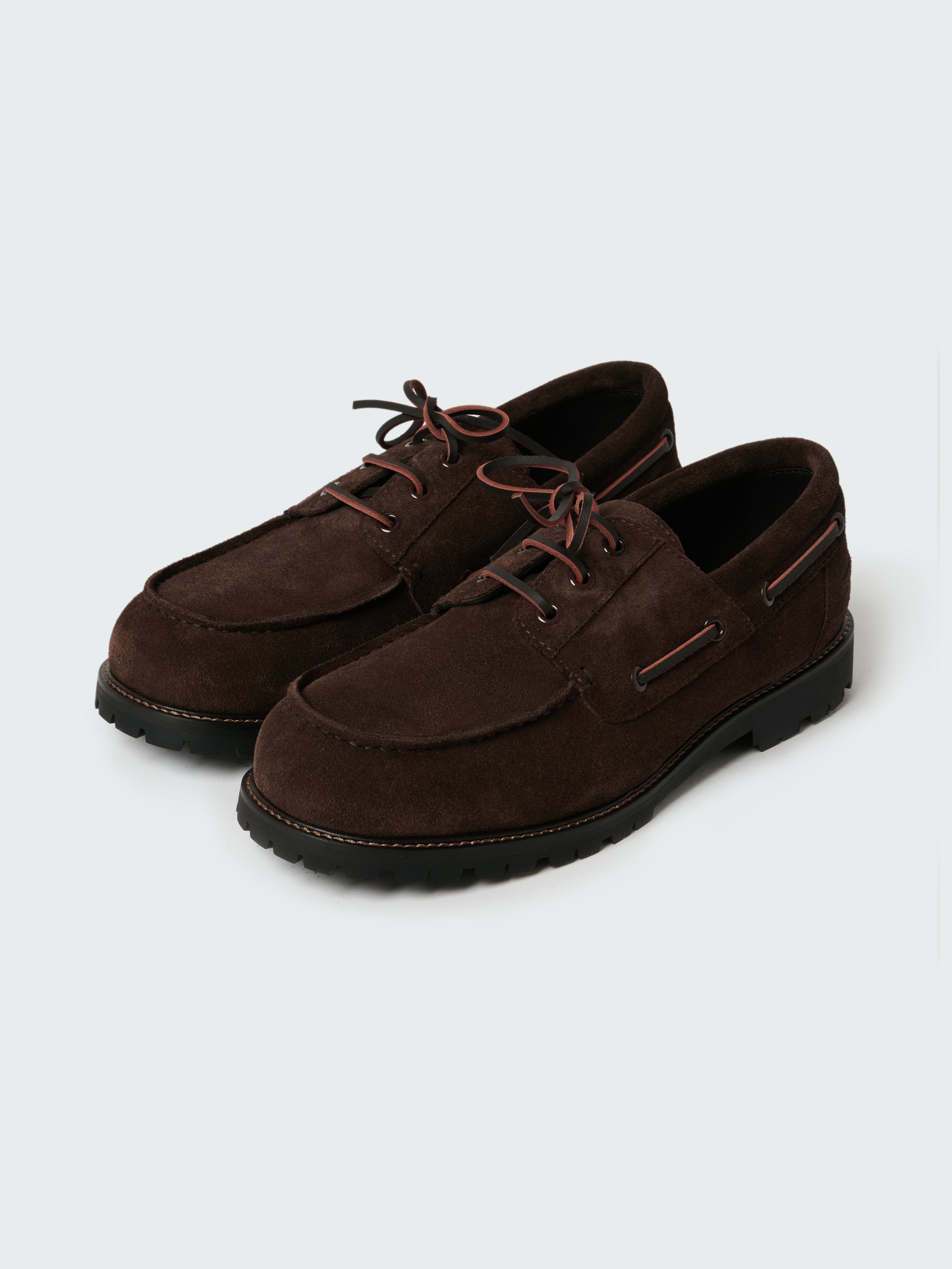 Guston Suede Shoe in Caffe