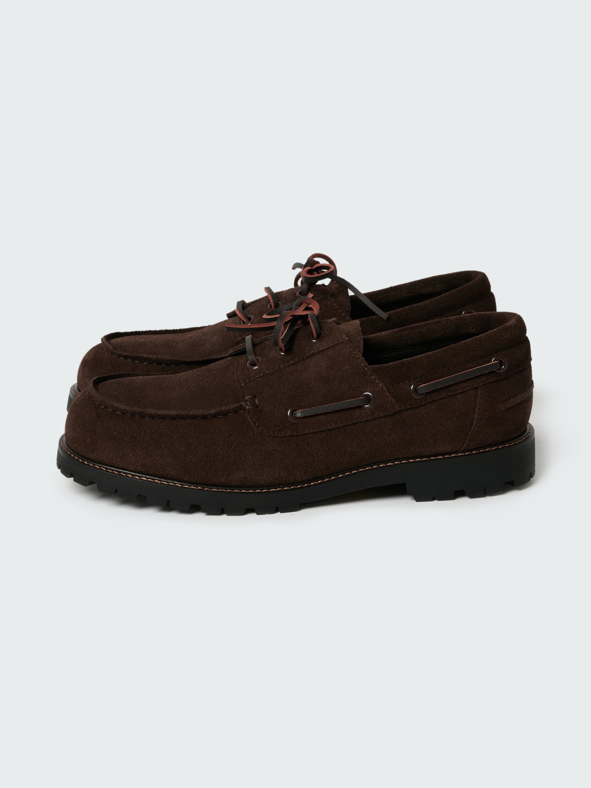 Guston Suede Shoe in Caffe