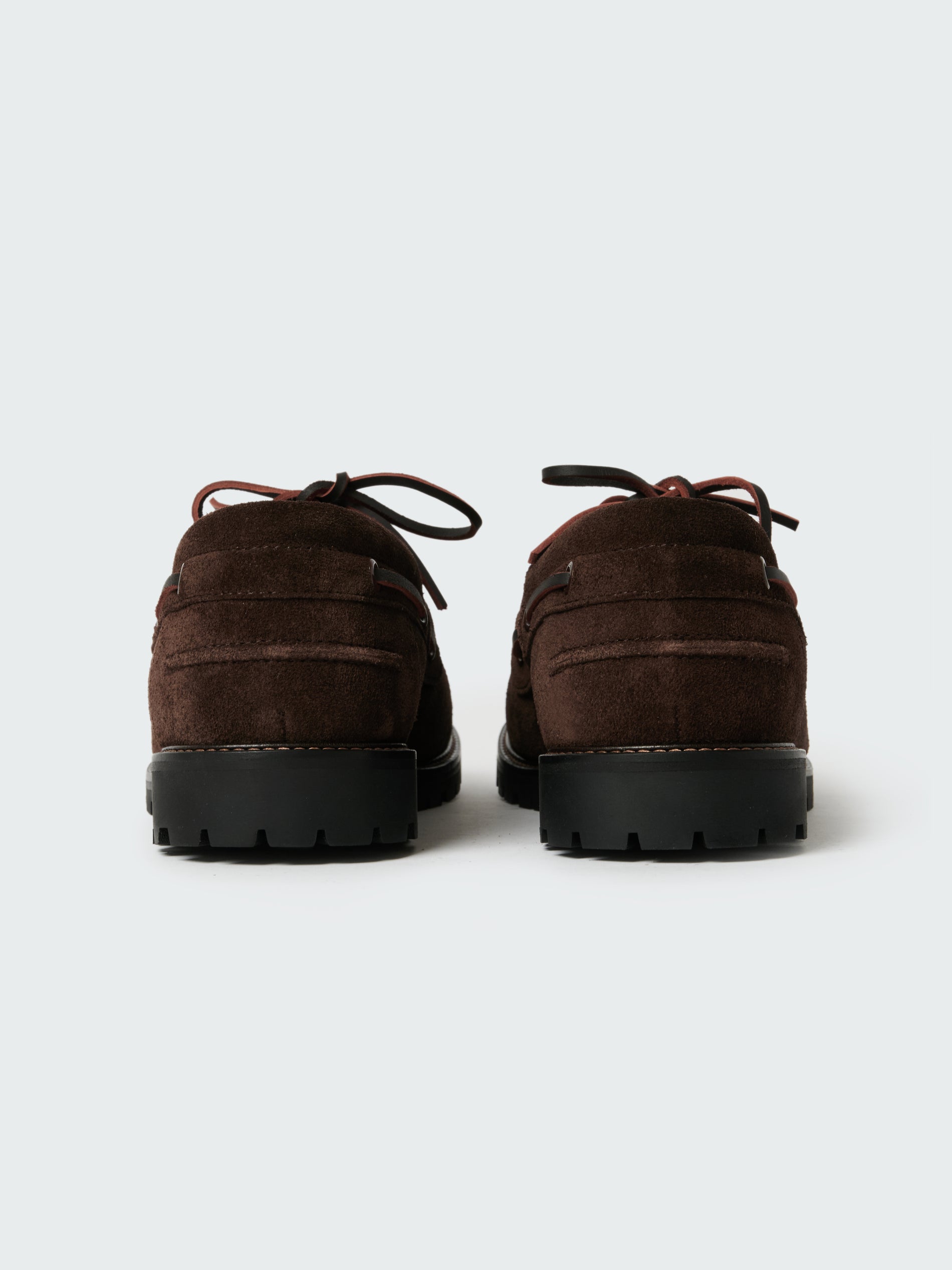 Guston Suede Shoe in Caffe