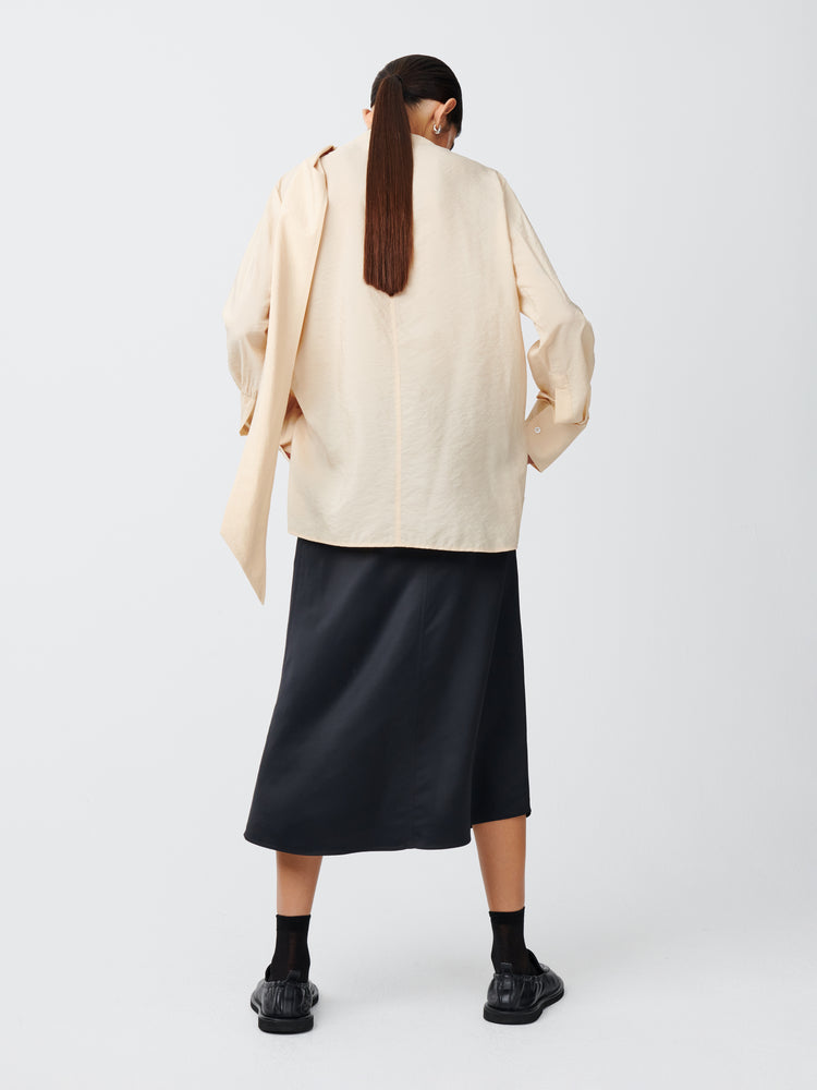 Gutan Skirt in Darkest Navy