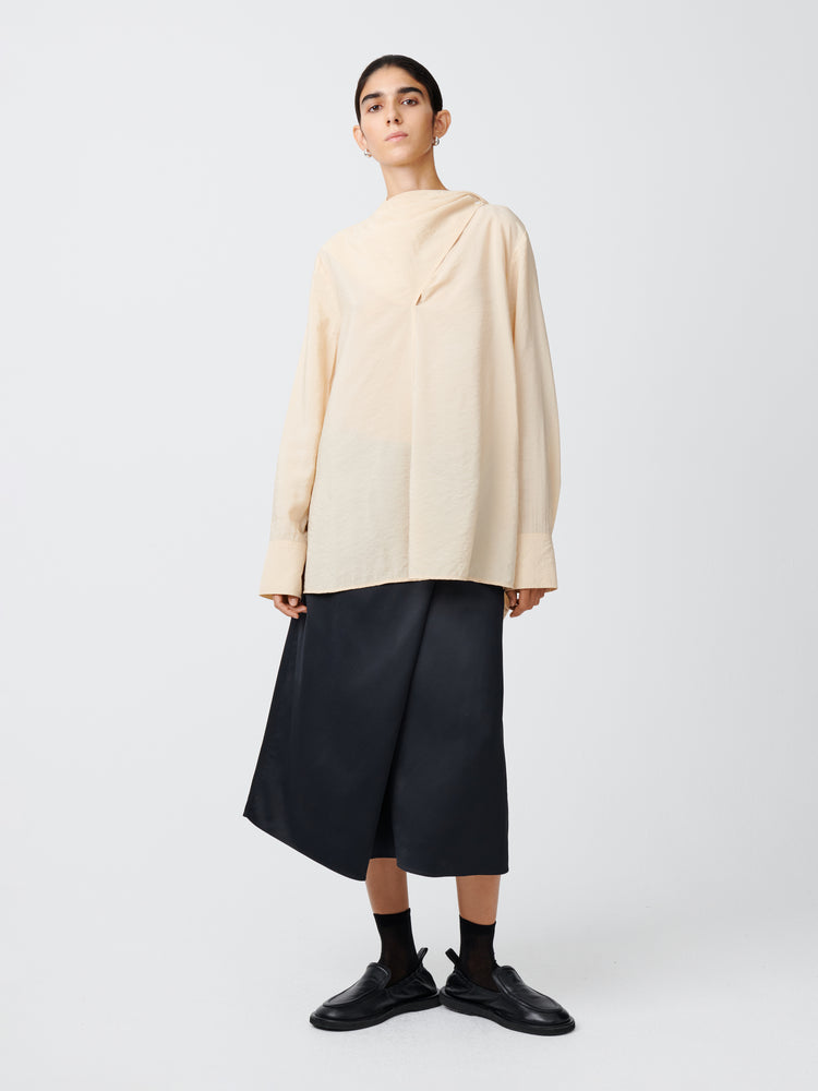 Gutan Skirt in Darkest Navy