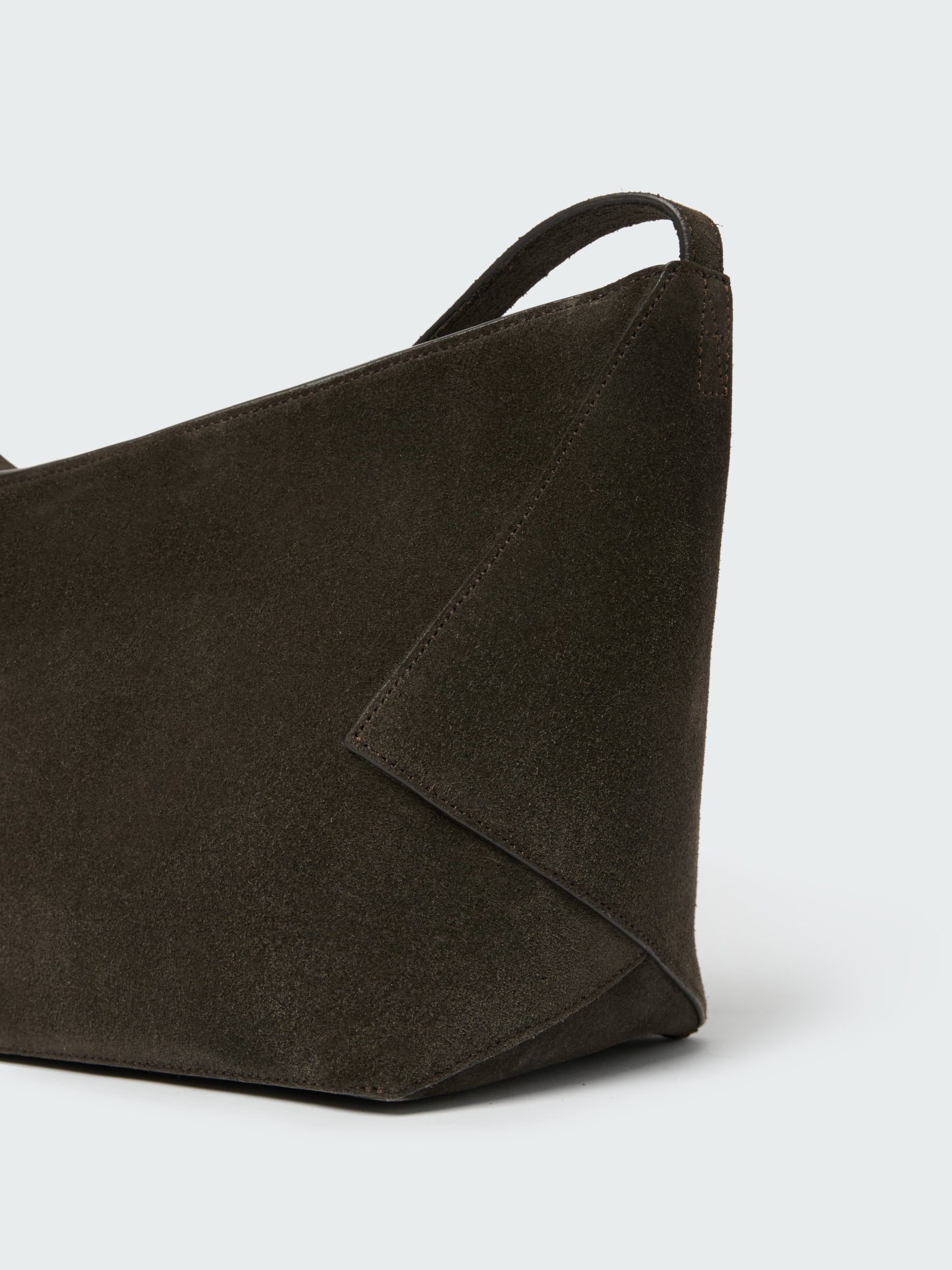 Hagu Suede Bag in Ebony
