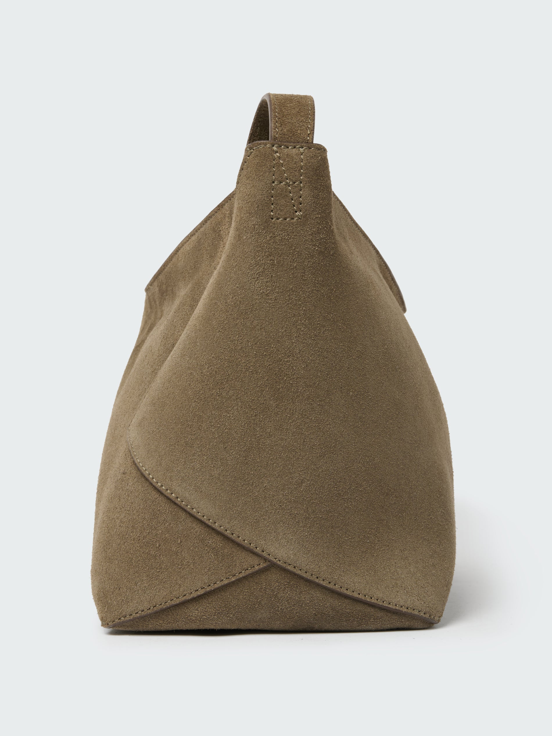Hagu Suede Bag in Olive