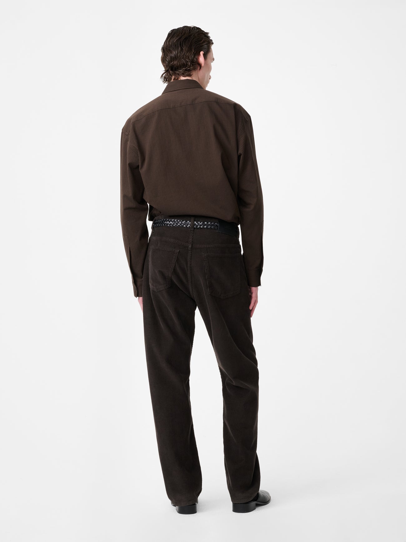 Hal Shirt in Malt Stripe