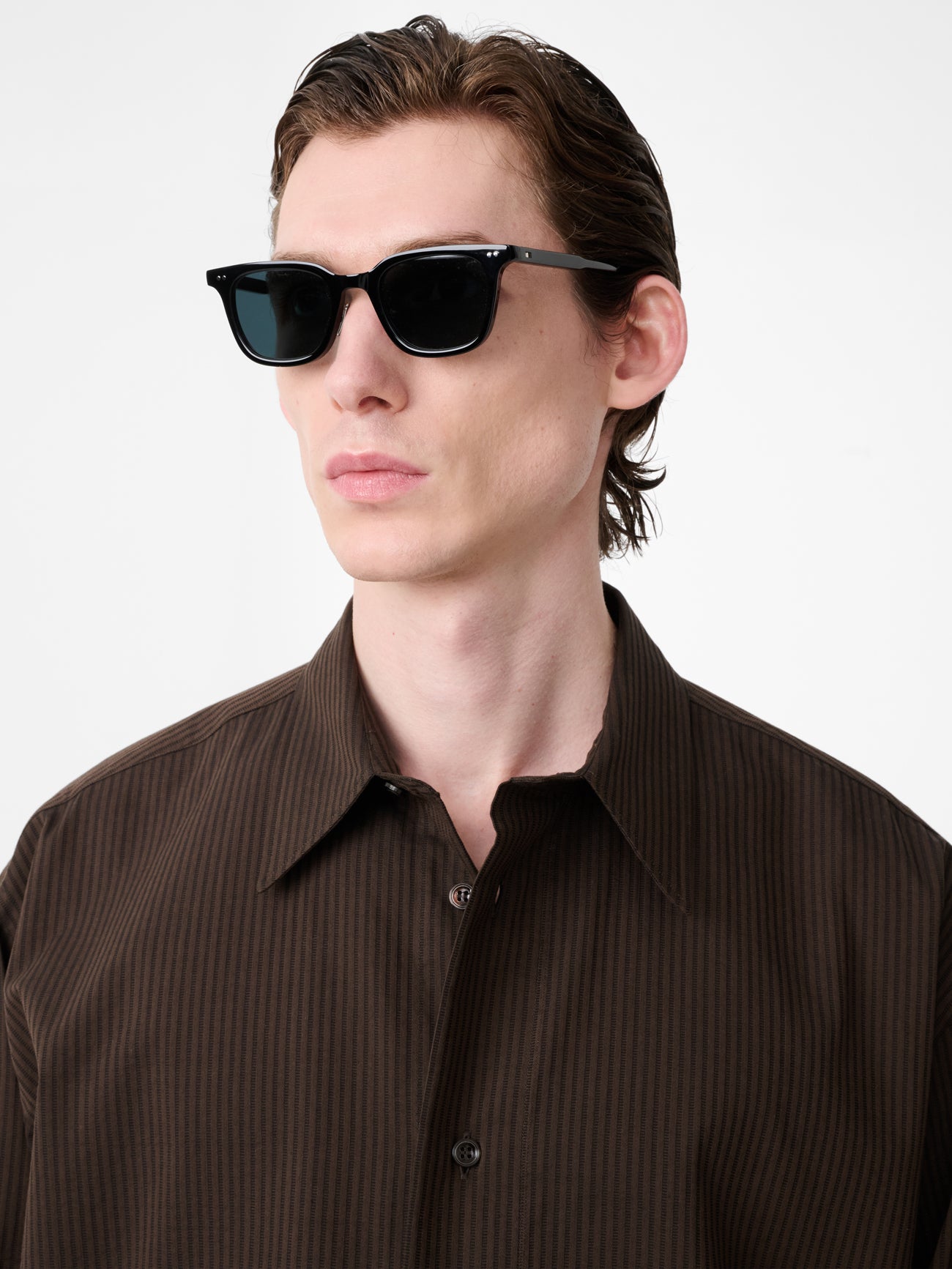 Hal Shirt in Malt Stripe