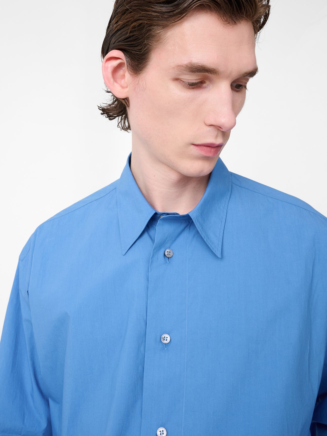 Hal Shirt in Uniform Blue