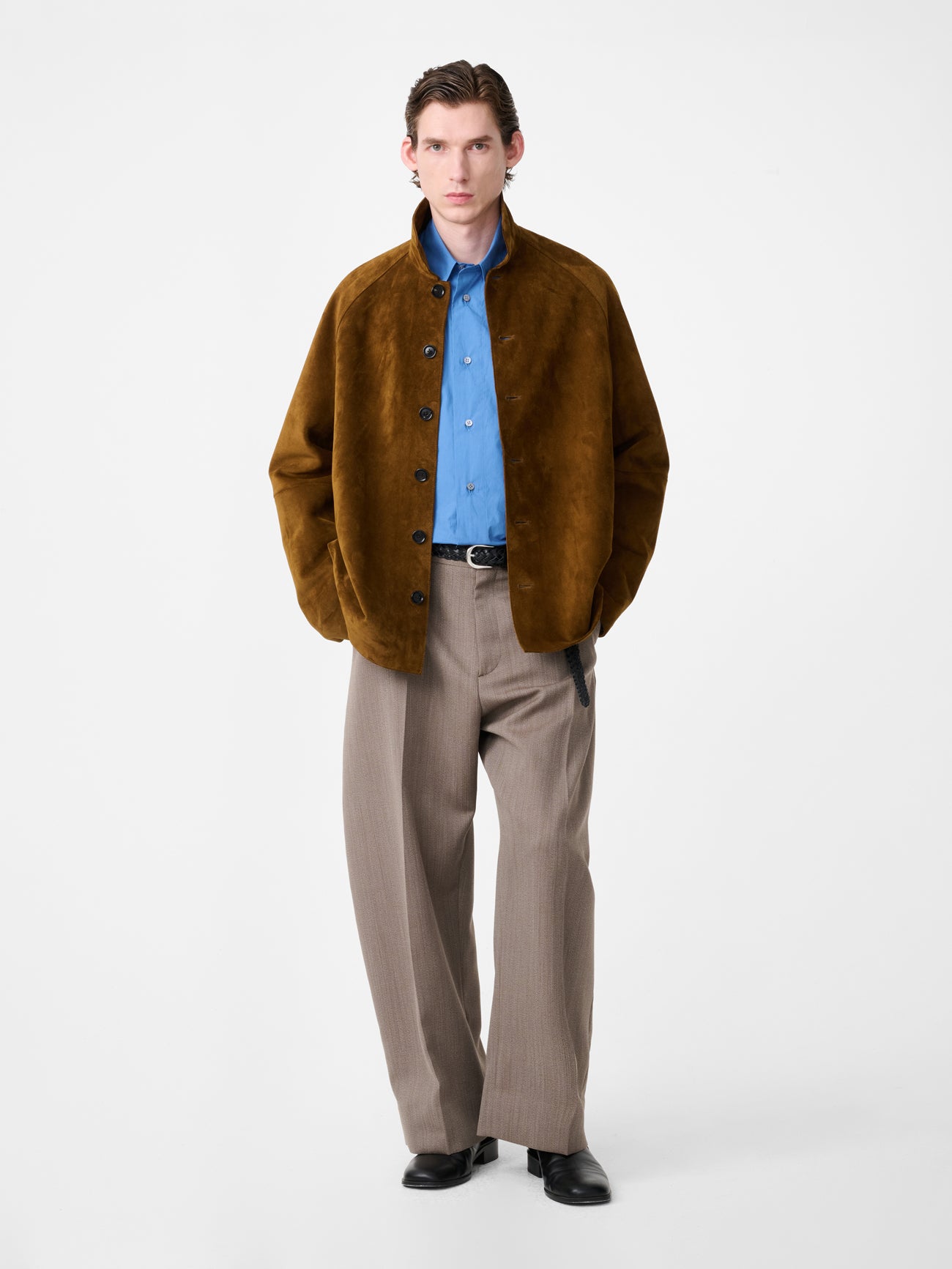 Hal Shirt in Uniform Blue