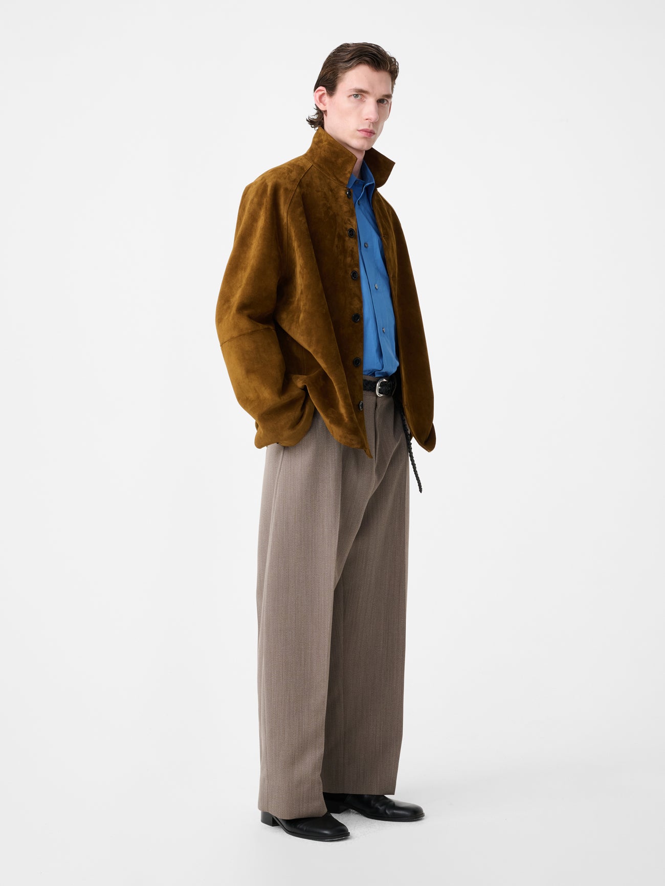Hal Shirt in Uniform Blue