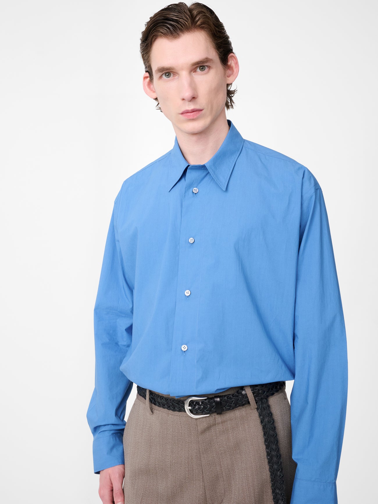 Hal Shirt in Uniform Blue