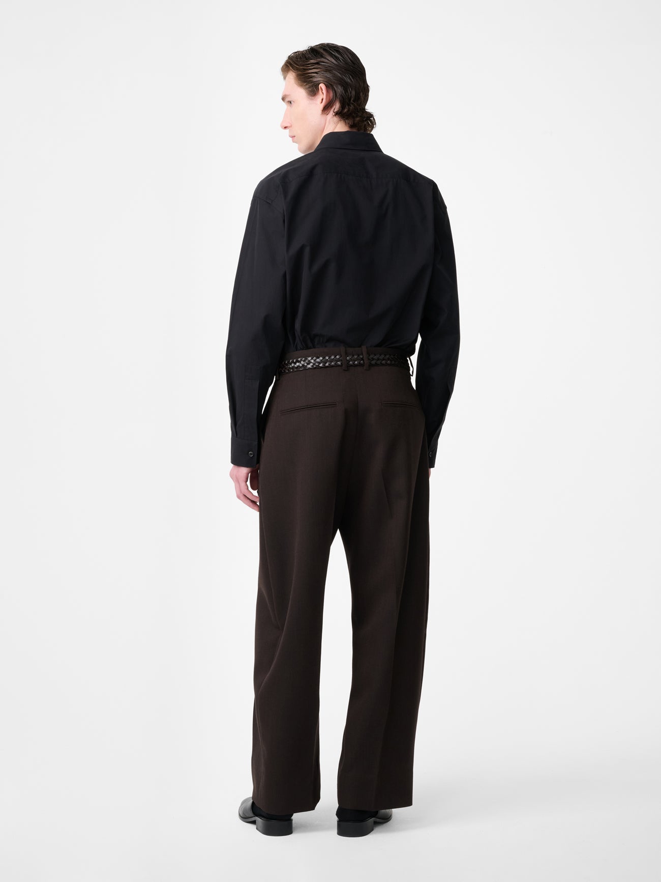 Hal Cotton Shirt in Black