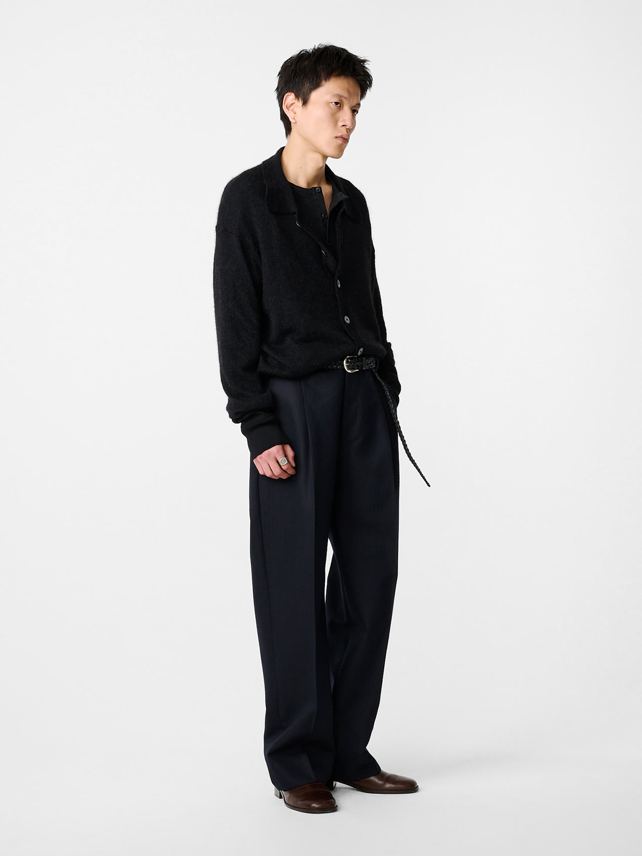 Hamto Cardigan in Black