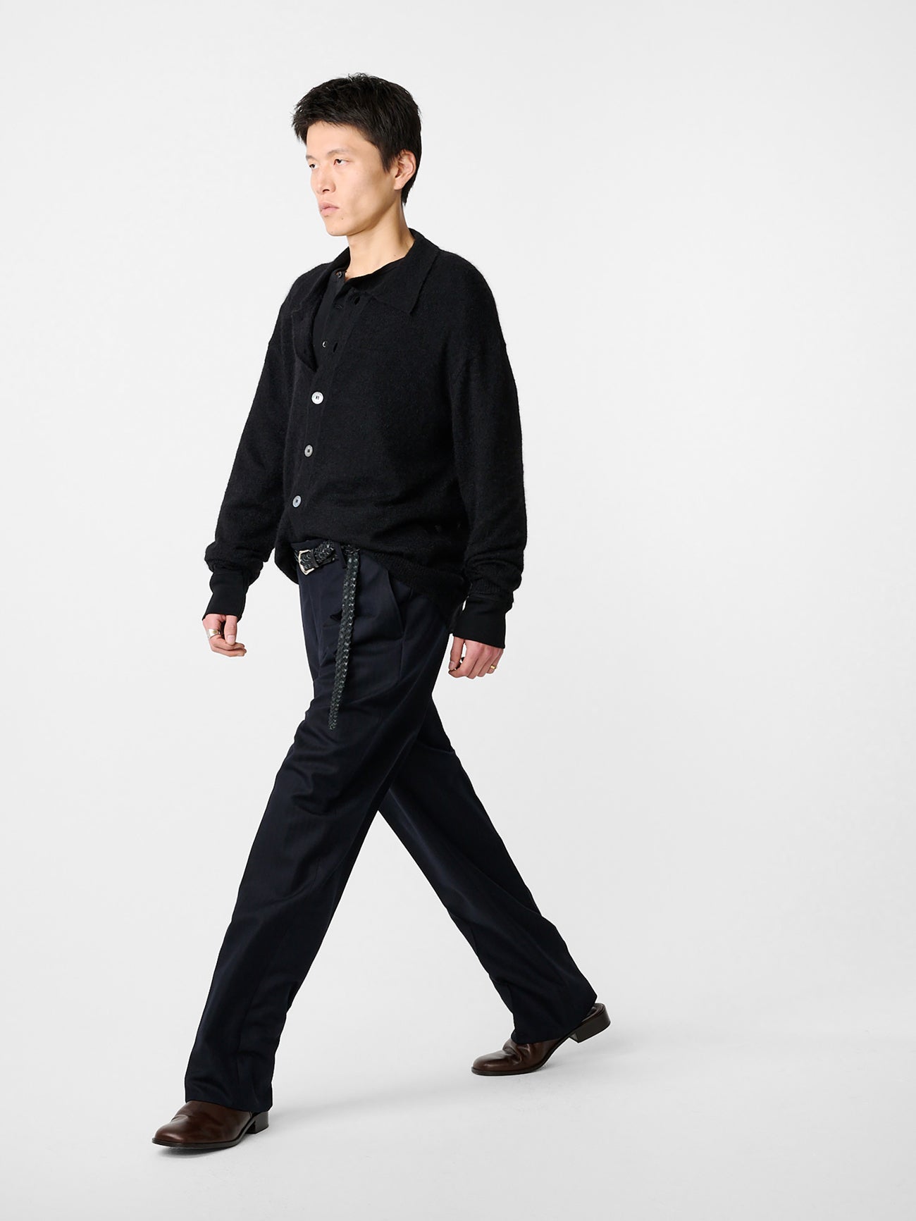 Hamto Cardigan in Black