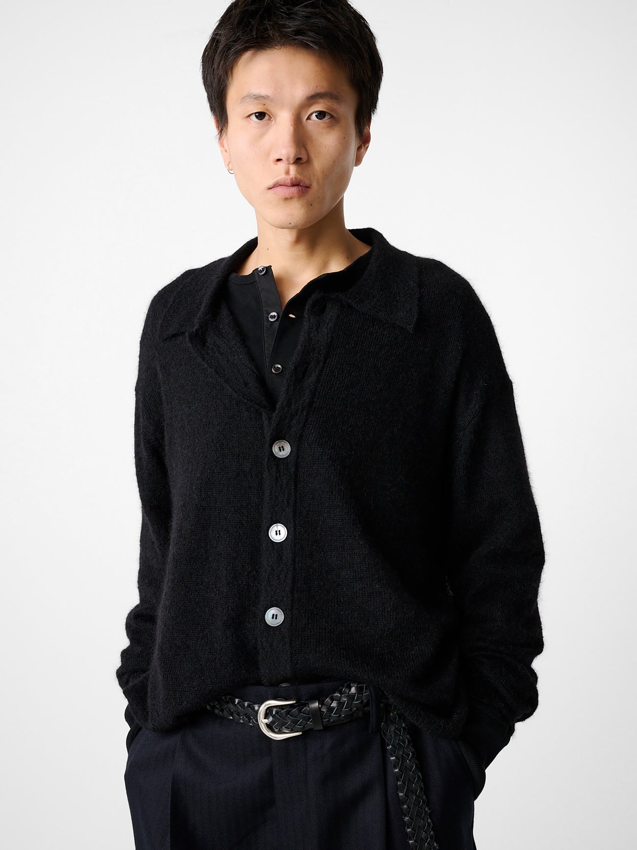 Hamto Cardigan in Black
