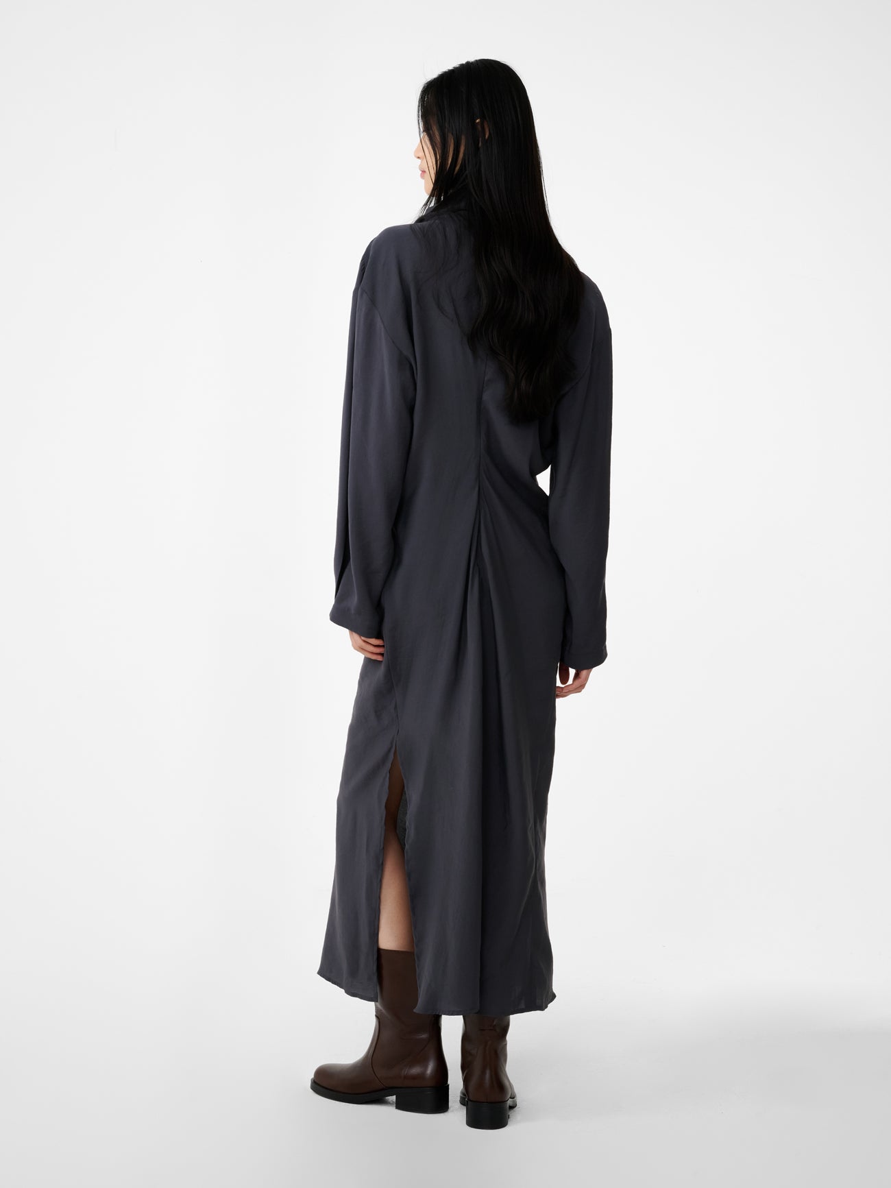 Haria Dress in Coal - Studio Nicholson