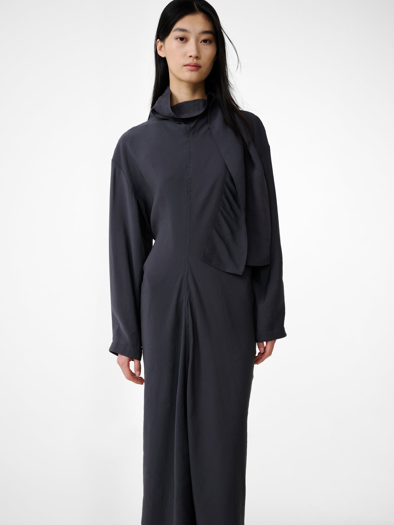 Haria Dress in Coal - Studio Nicholson