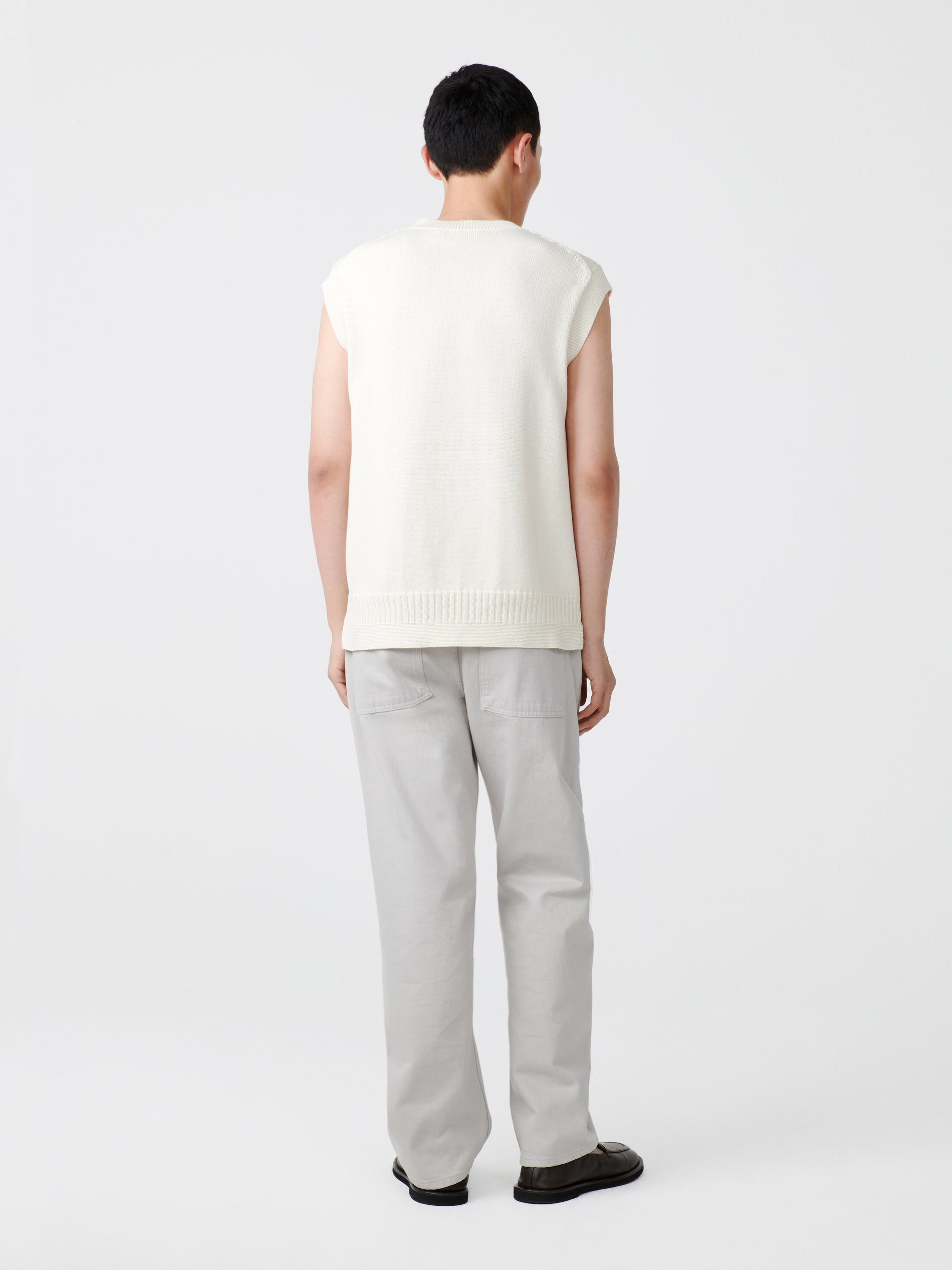 Hashi Knit in Parchment - Studio Nicholson