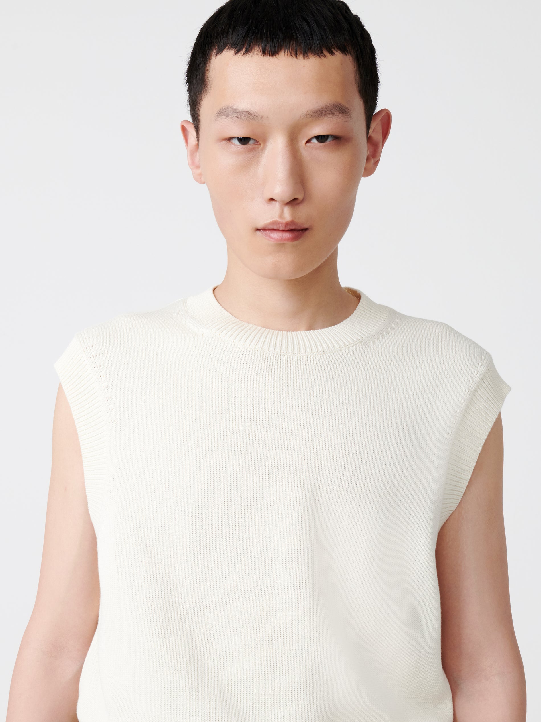 Hashi Knit in Parchment - Studio Nicholson