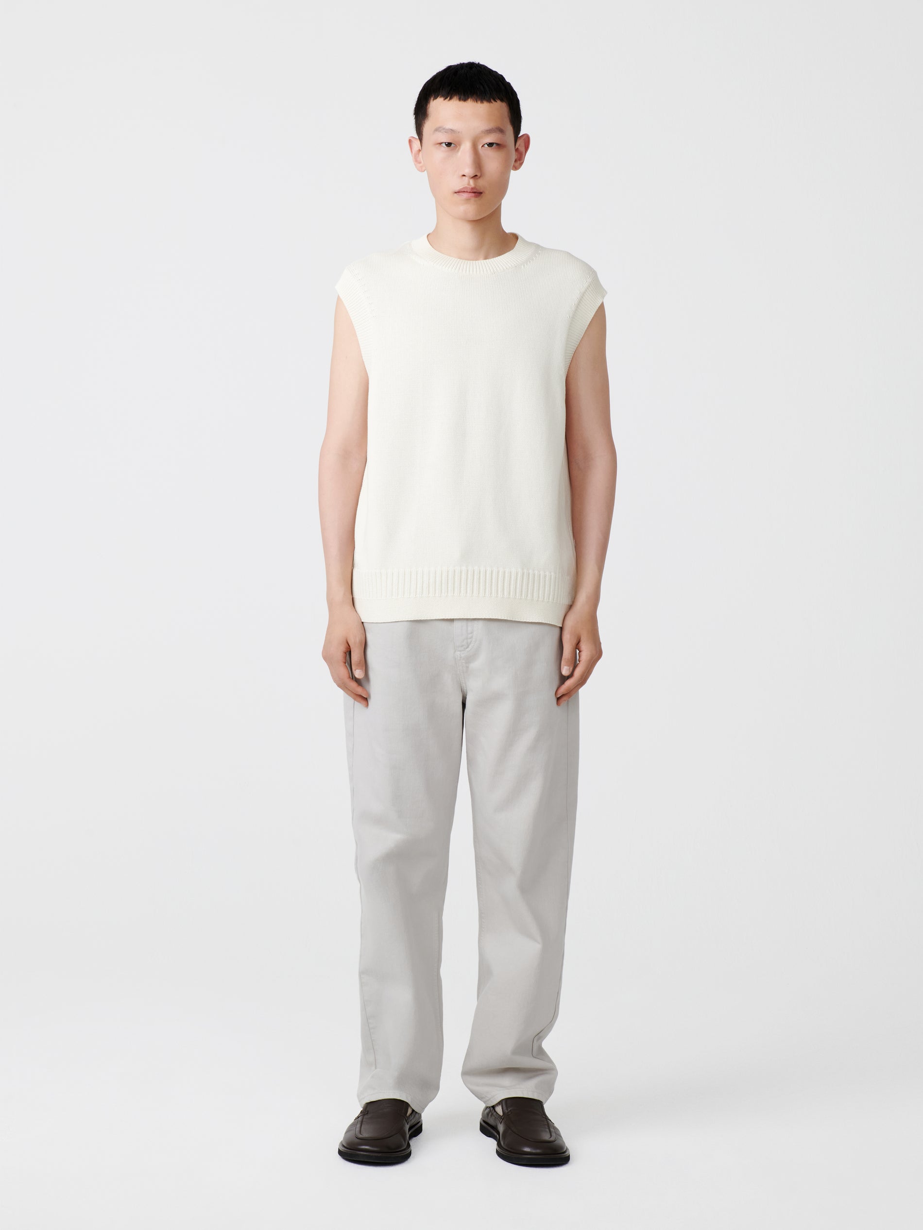 Hashi Knit in Parchment - Studio Nicholson