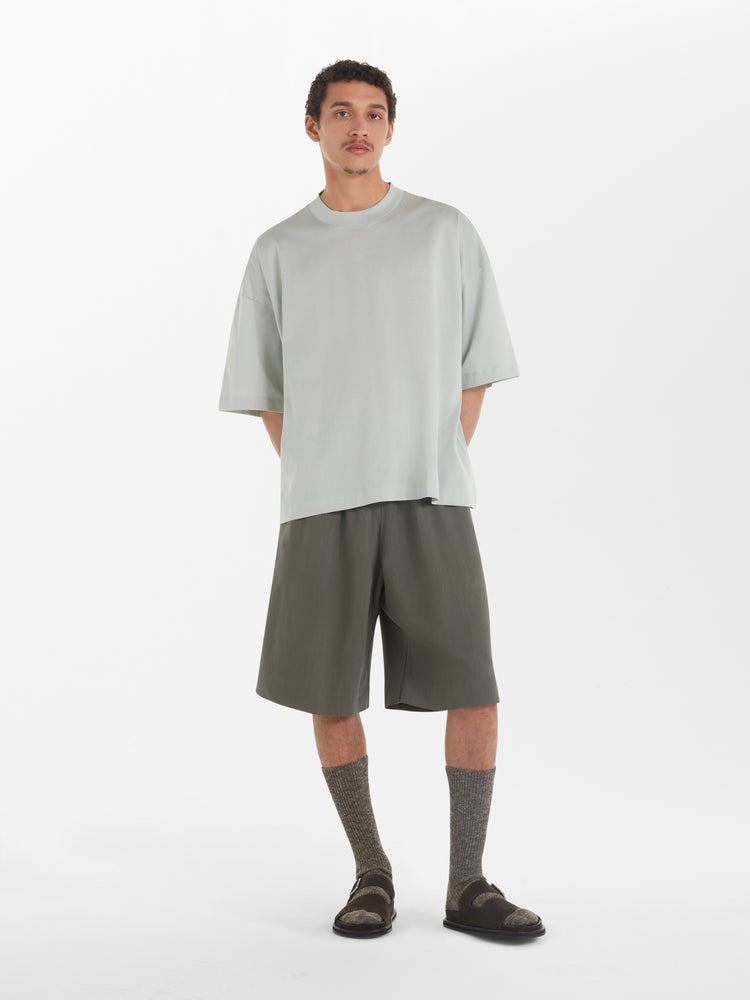 Helix Shorts in Black Olive